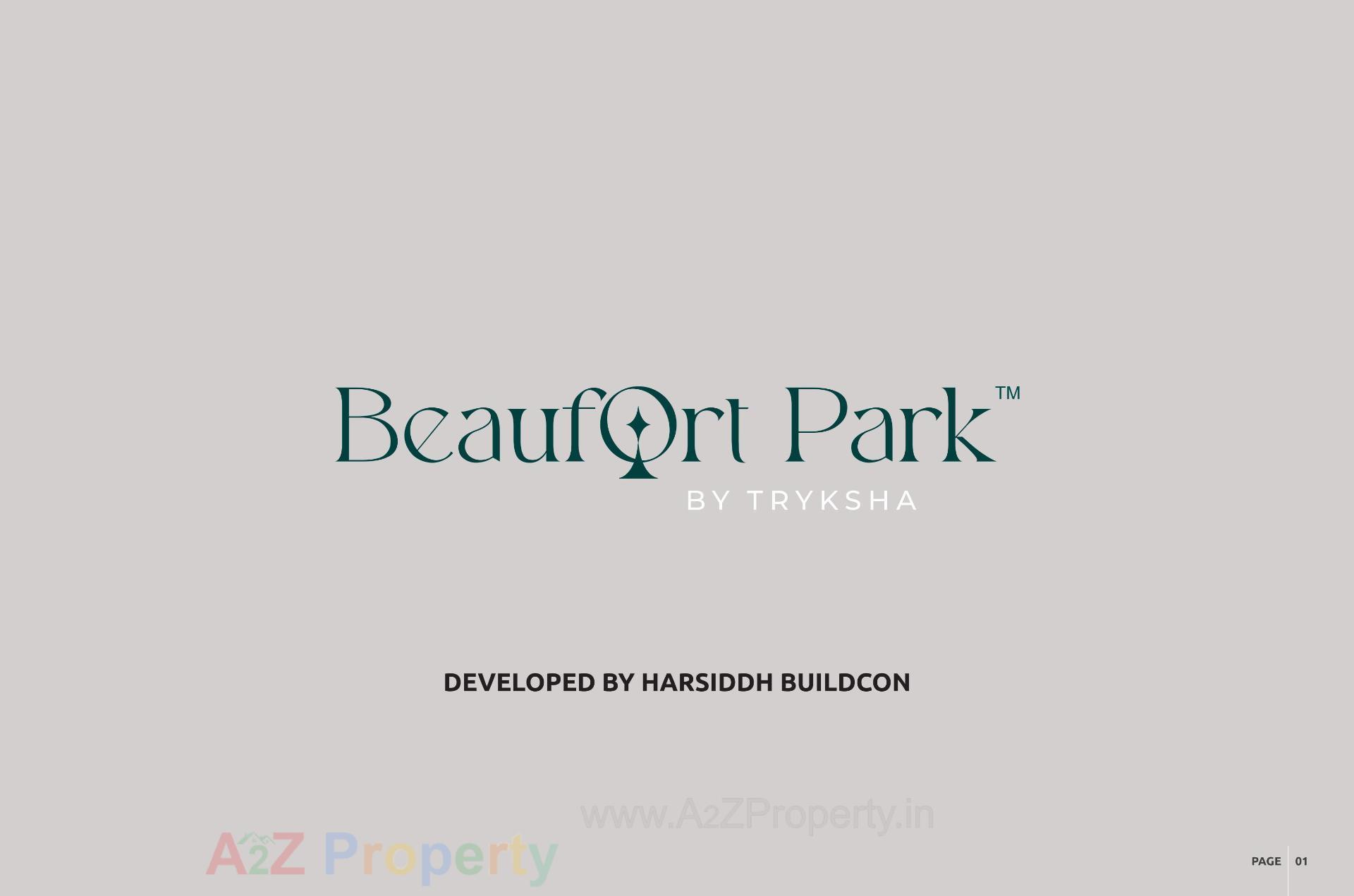  of real estate project Beaufort Park located at Adalaj, Gandhinagar, Gujarat