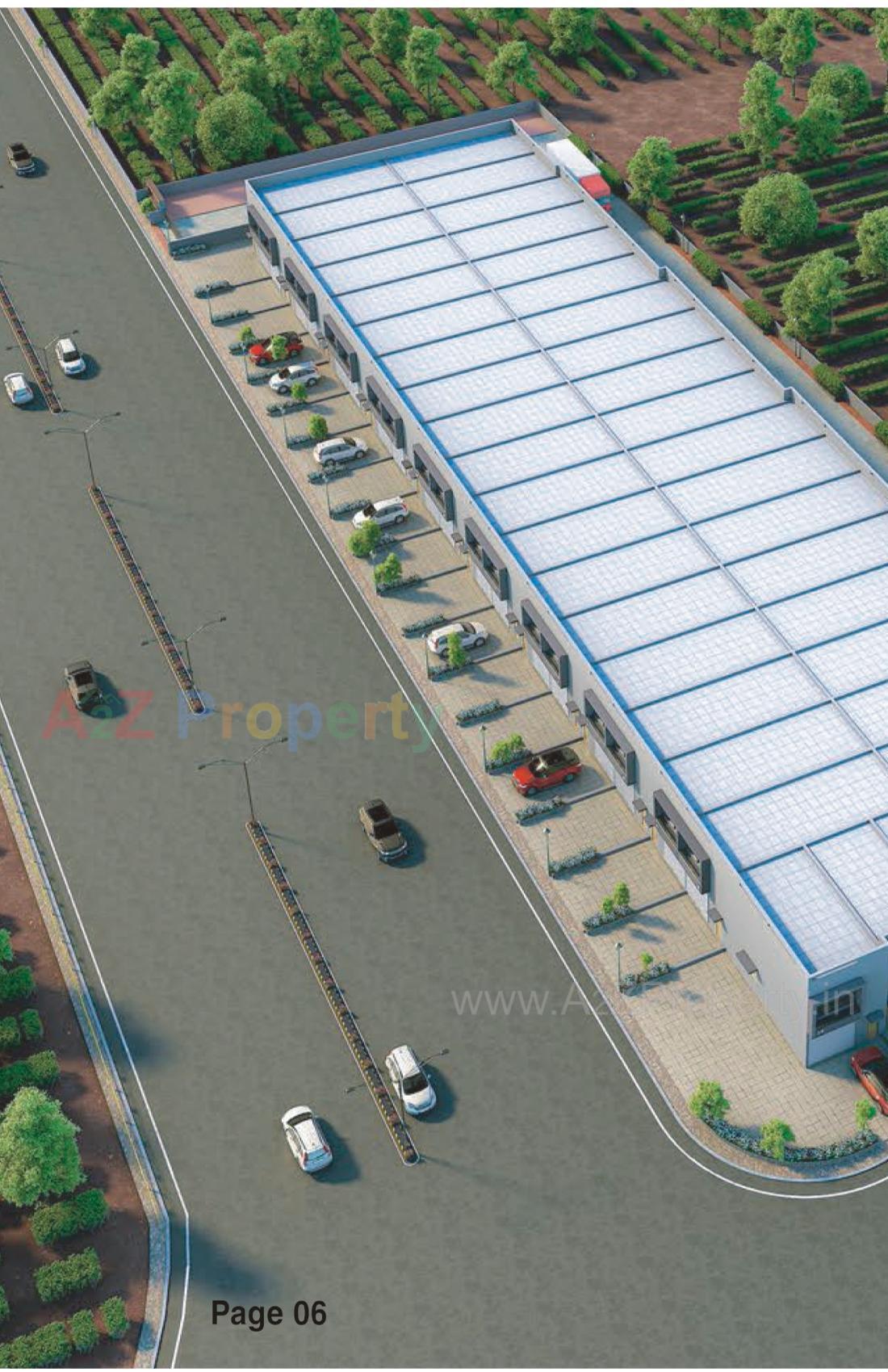 3D Elevation of real estate project Best Industrial Park located at Ranasan, Gandhinagar, Gujarat