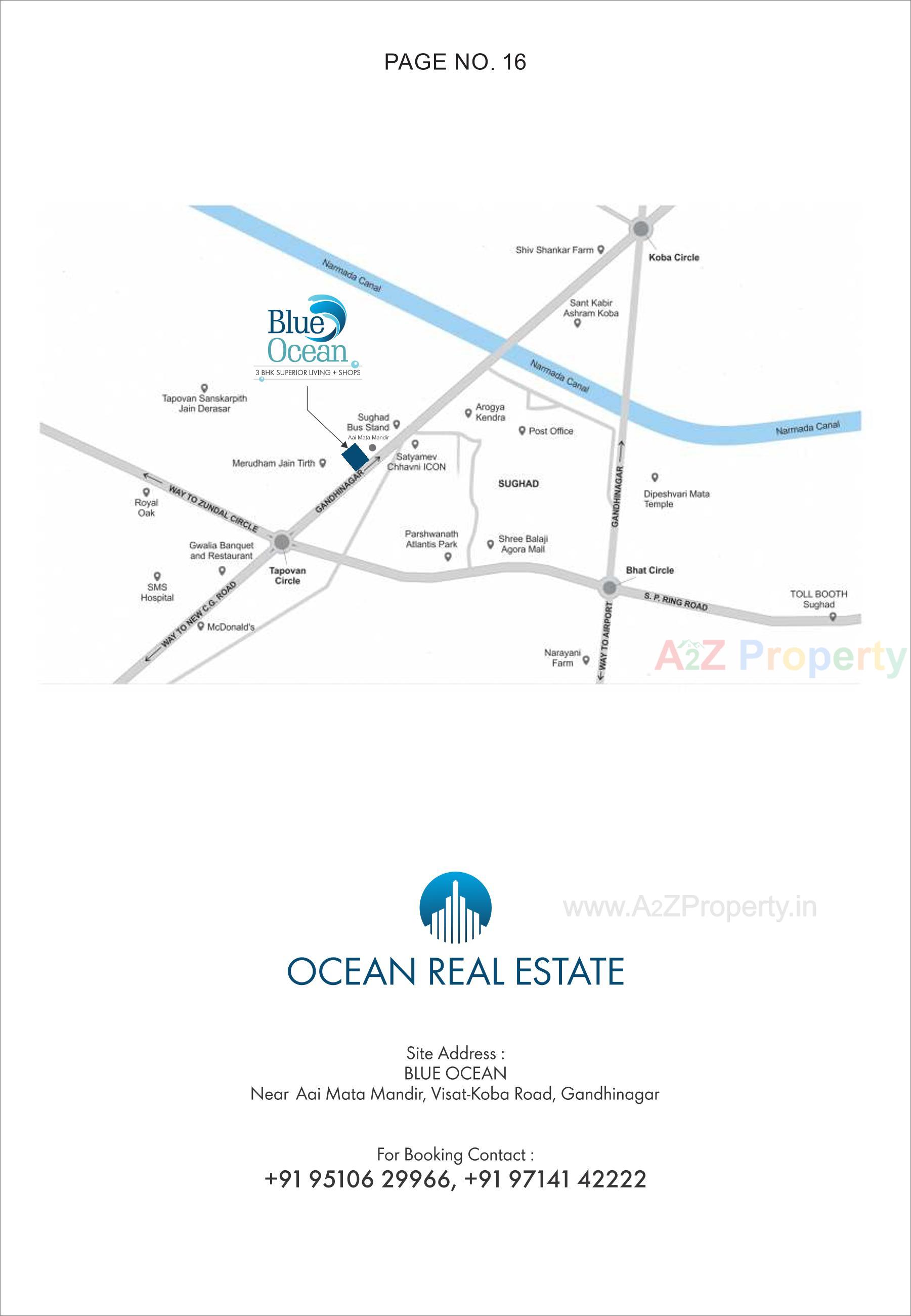  of real estate project Blue Ocean located at Amiyapur, Gandhinagar, Gujarat
