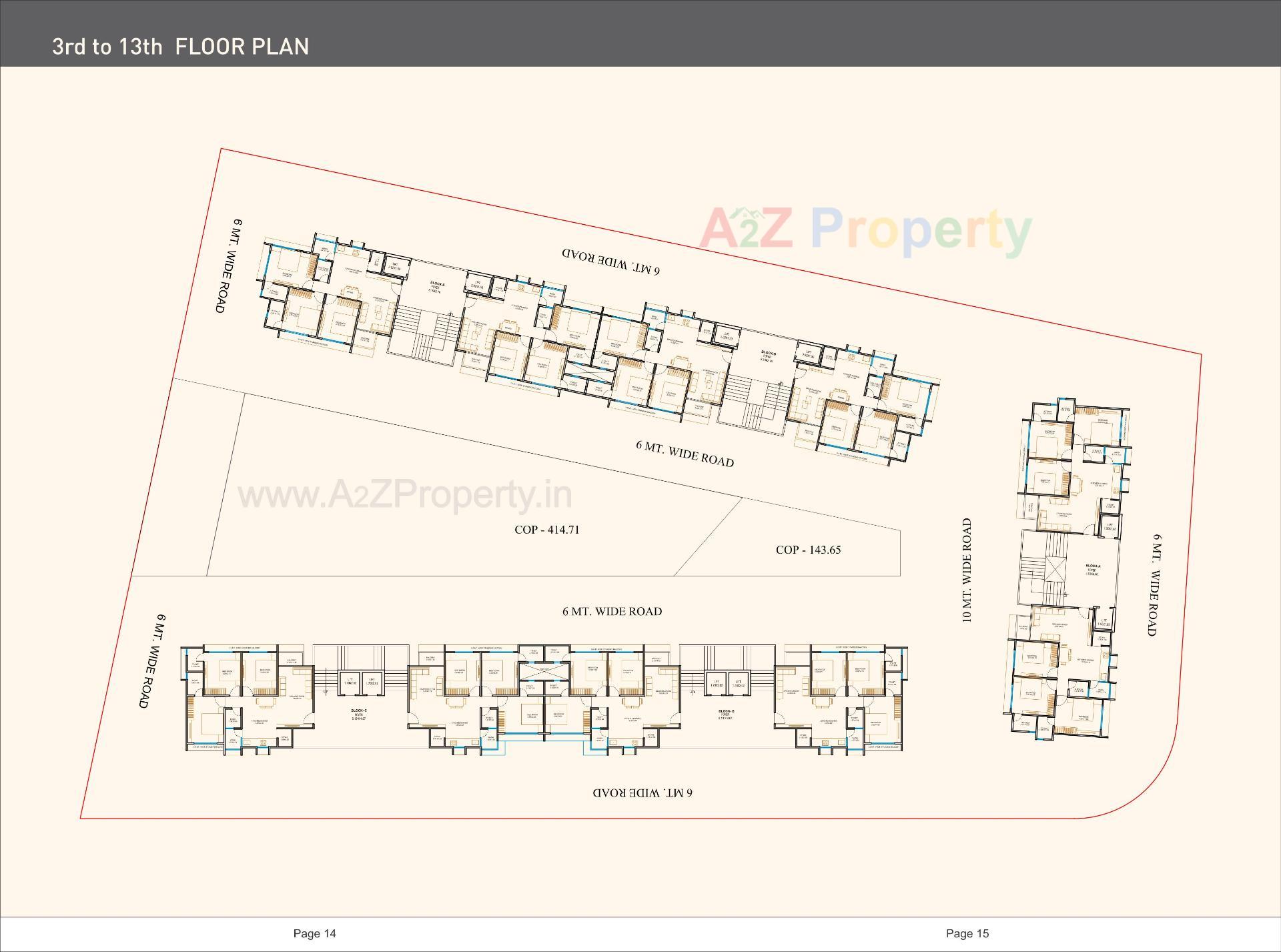 Layout of real estate project Bosky Sanelite located at Gandhinagar, Gandhinagar, Gujarat