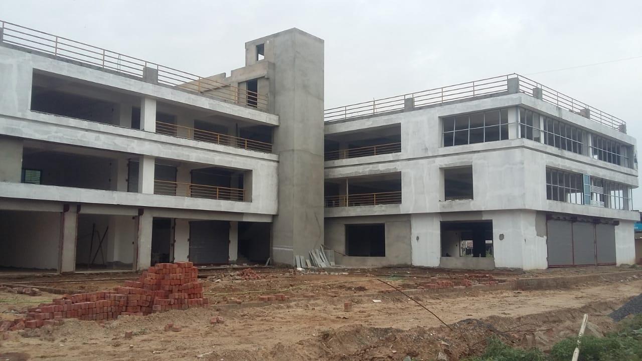 116669_const of real estate project Bosky   The City Mall located at Pethapur, Gandhinagar, Gujarat