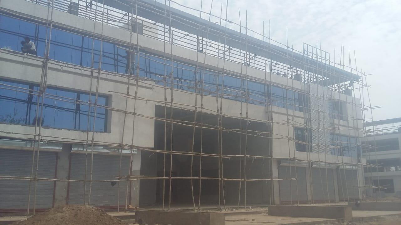 117542_const of real estate project Bosky   The City Mall located at Pethapur, Gandhinagar, Gujarat