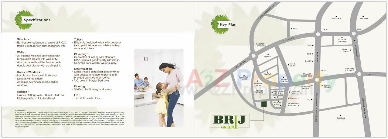  of real estate project Brij Green located at Gandhinagar, Gandhinagar, Gujarat