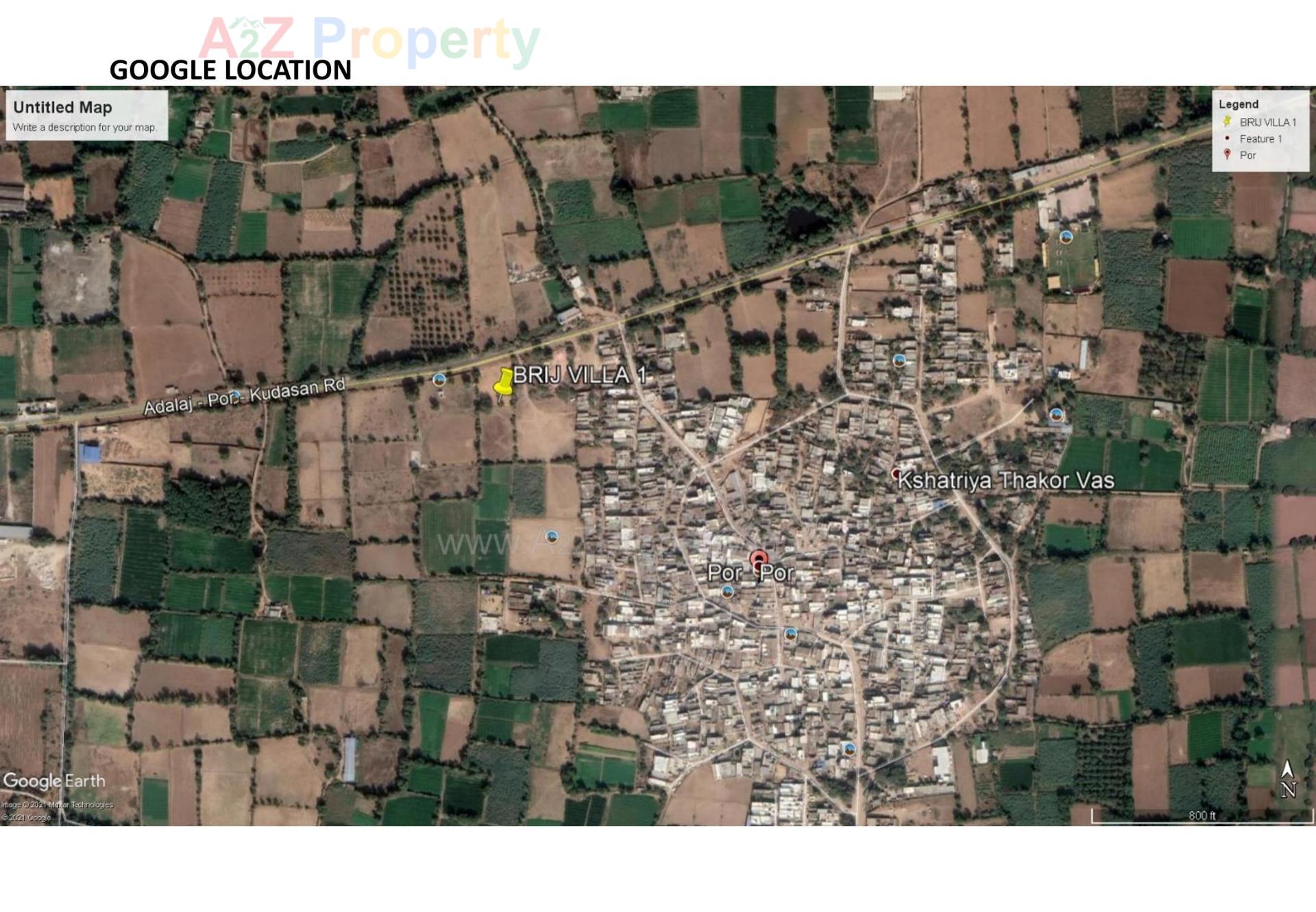  of real estate project Brij Villa located at Por, Gandhinagar, Gujarat