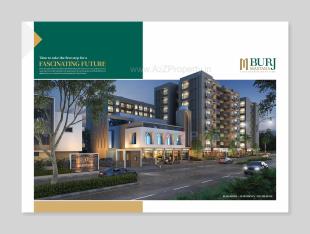 Elevation of real estate project Burj Mastana located at Vavol, Gandhinagar, Gujarat