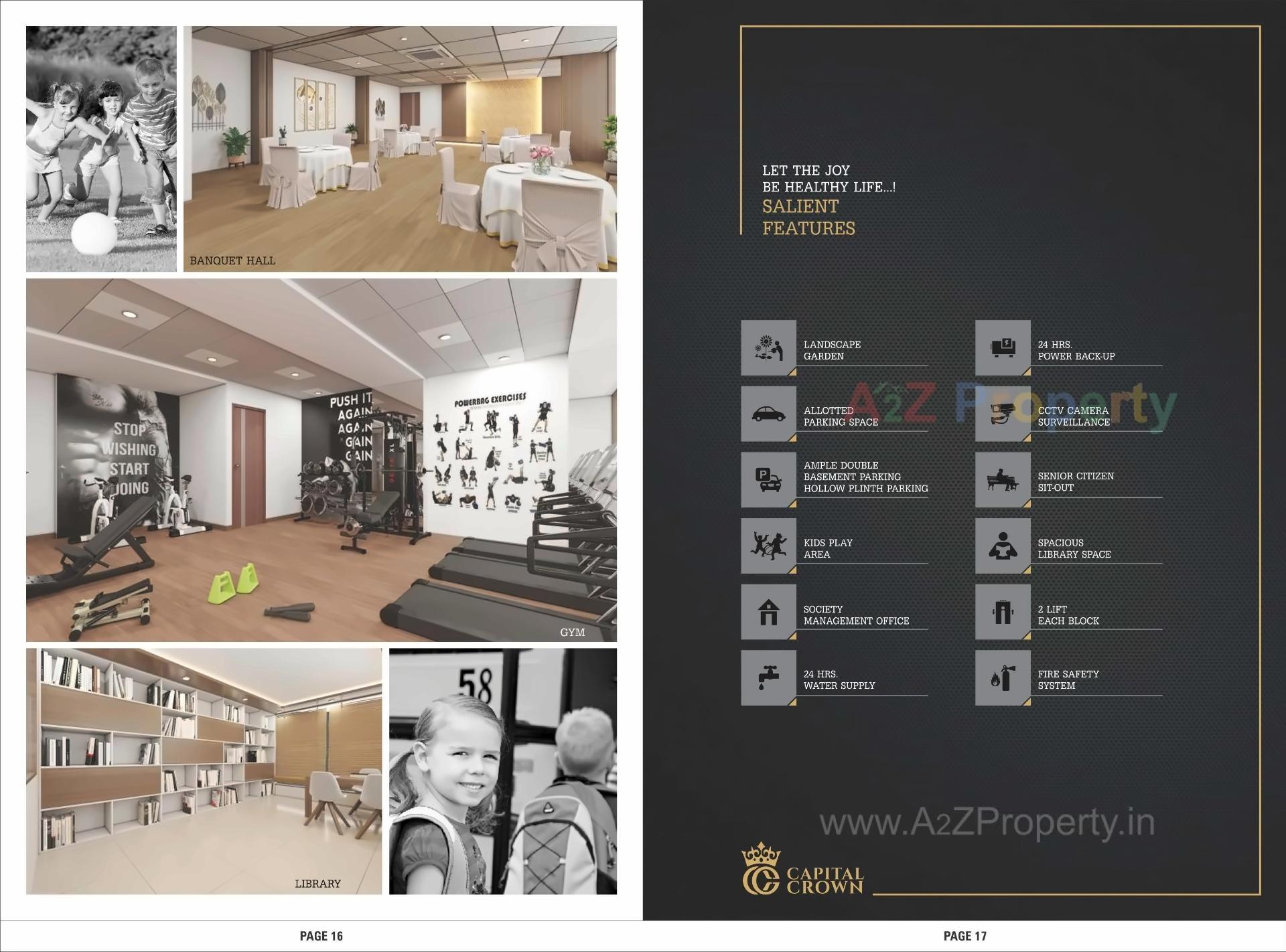  of real estate project Capital Crown located at Gandhinagar, Gandhinagar, Gujarat