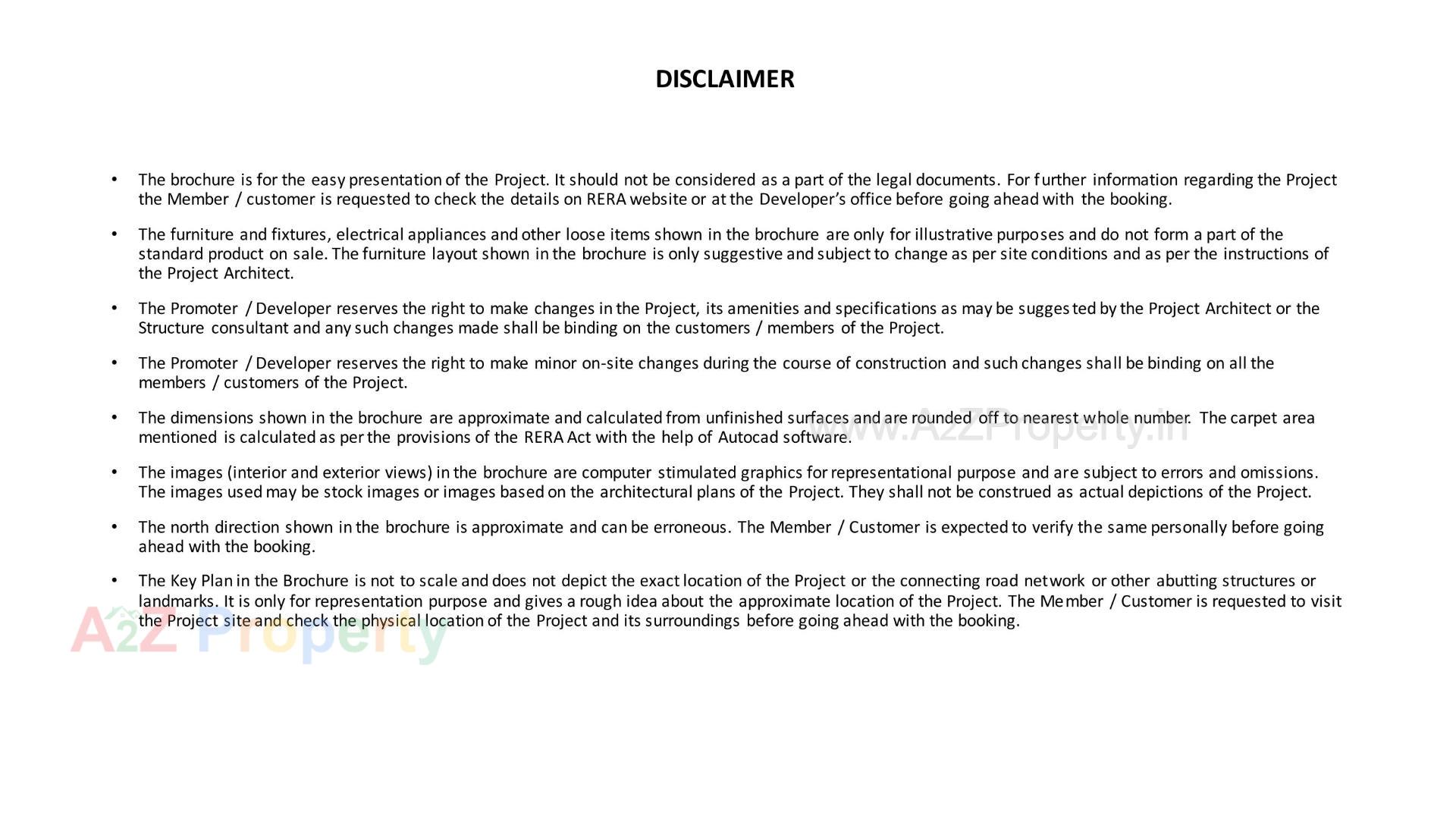  of real estate project Capstone Zuri located at Zundal, Gandhinagar, Gujarat