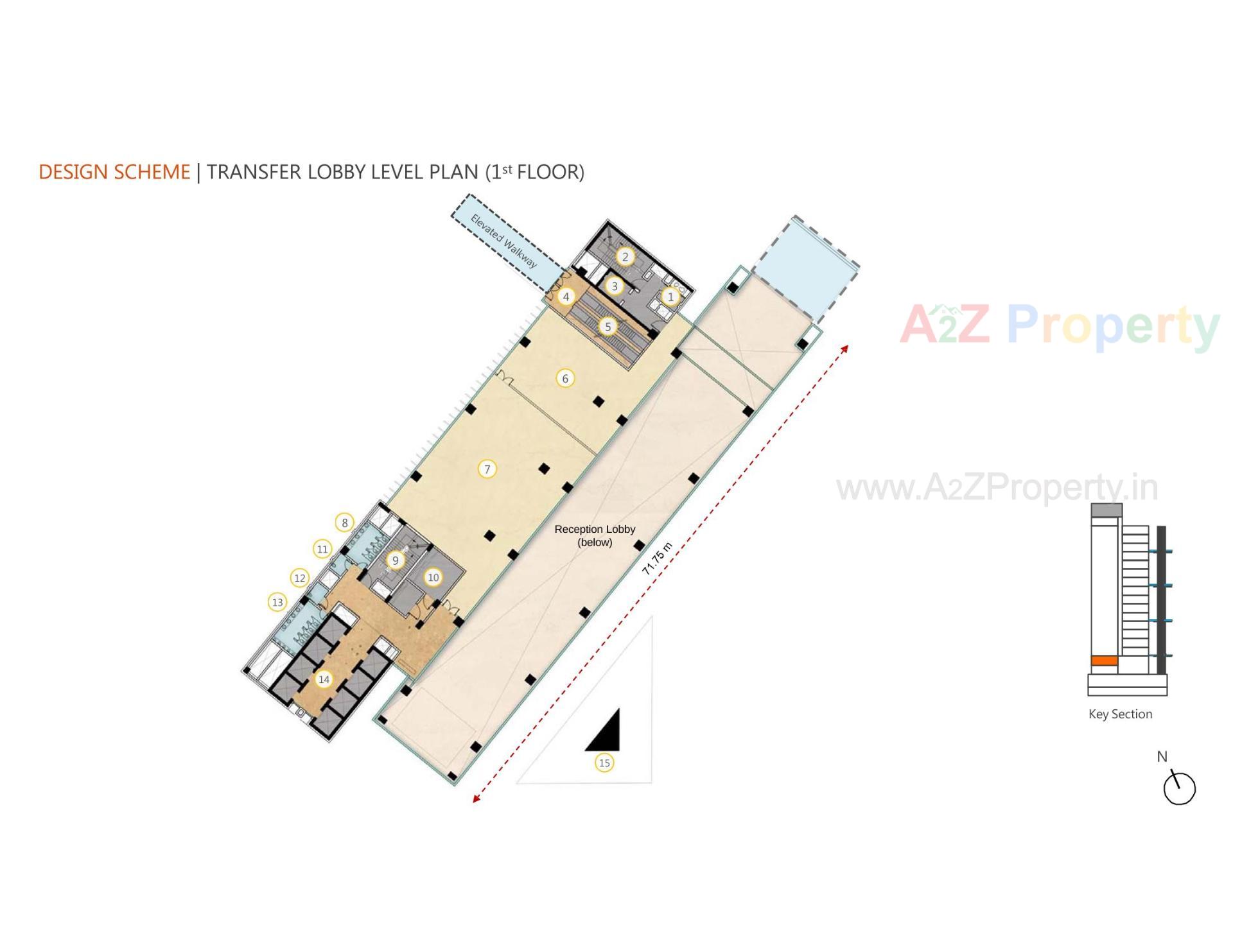 Layout of real estate project Dalal Street  Co Operative Society Limited located at Gandhinagar, Gandhinagar, Gujarat