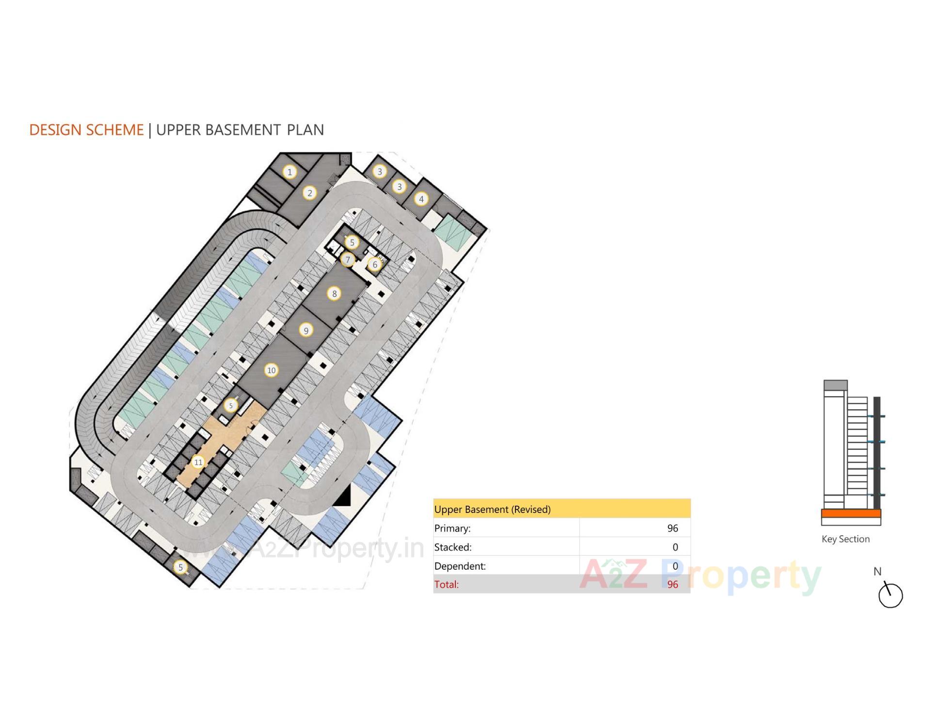 Layout of real estate project Dalal Street  Co Operative Society Limited located at Gandhinagar, Gandhinagar, Gujarat
