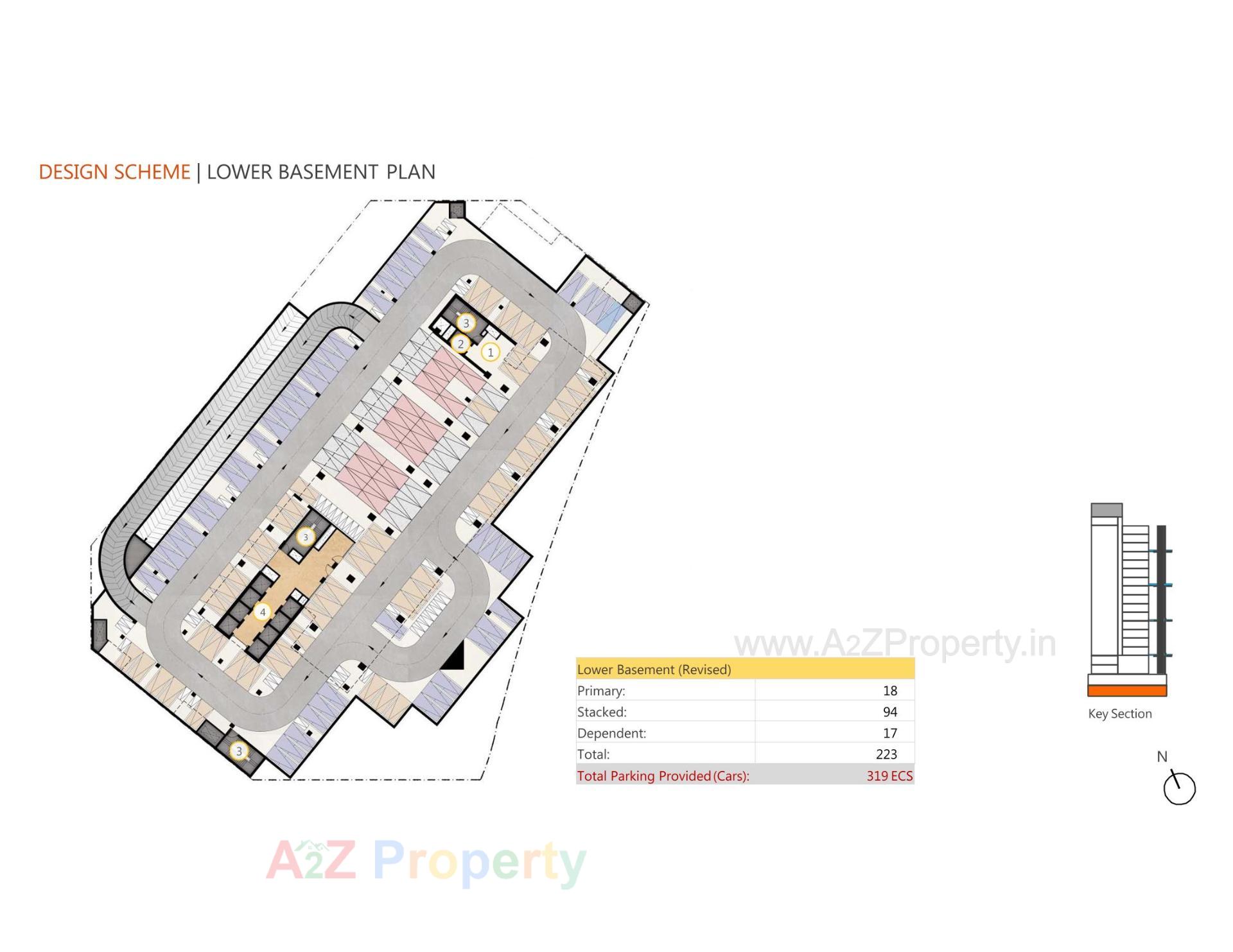 Layout of real estate project Dalal Street  Co Operative Society Limited located at Gandhinagar, Gandhinagar, Gujarat