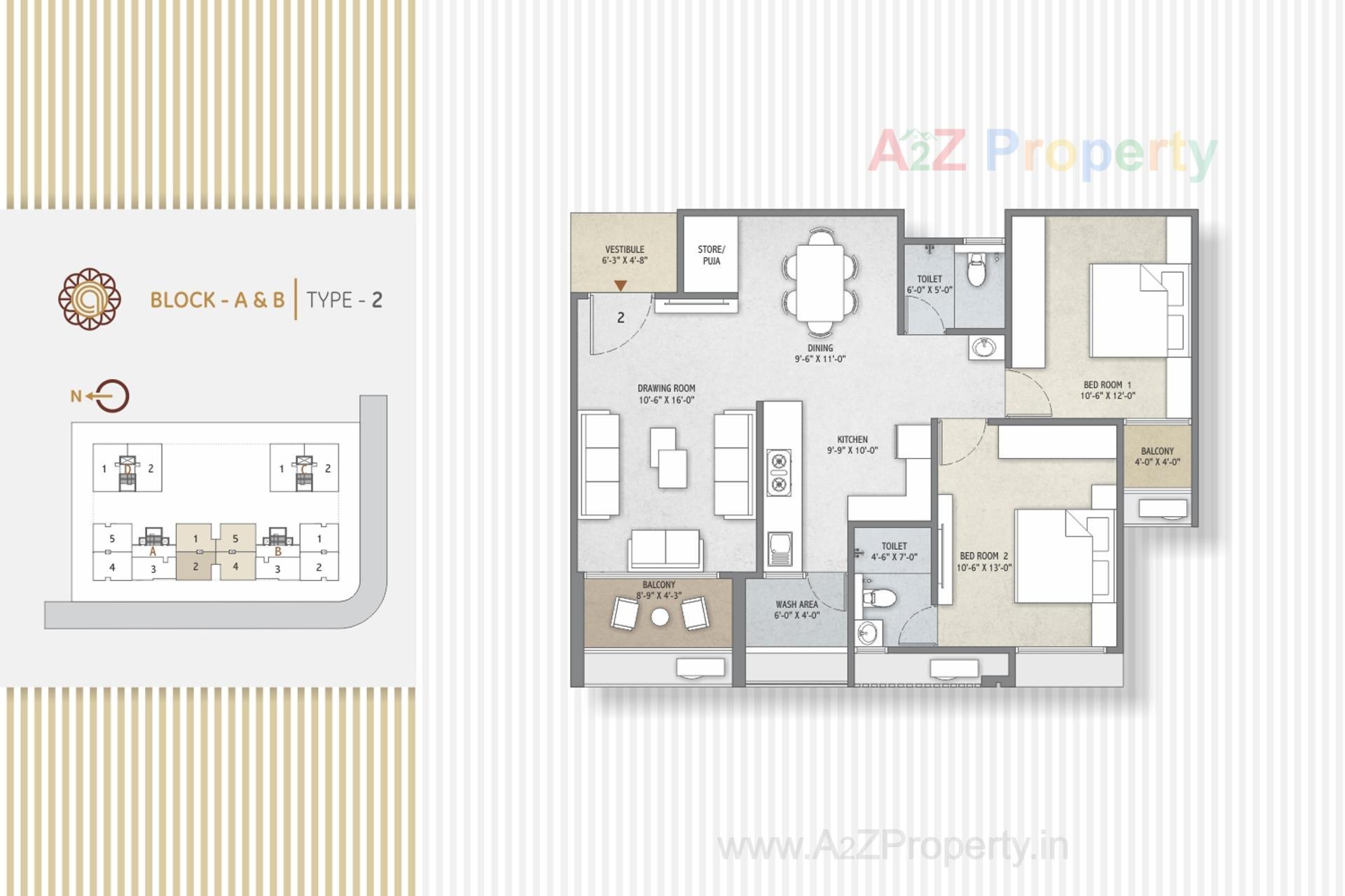 Layout of real estate project Dev Aalay located at Sargasan, Gandhinagar, Gujarat