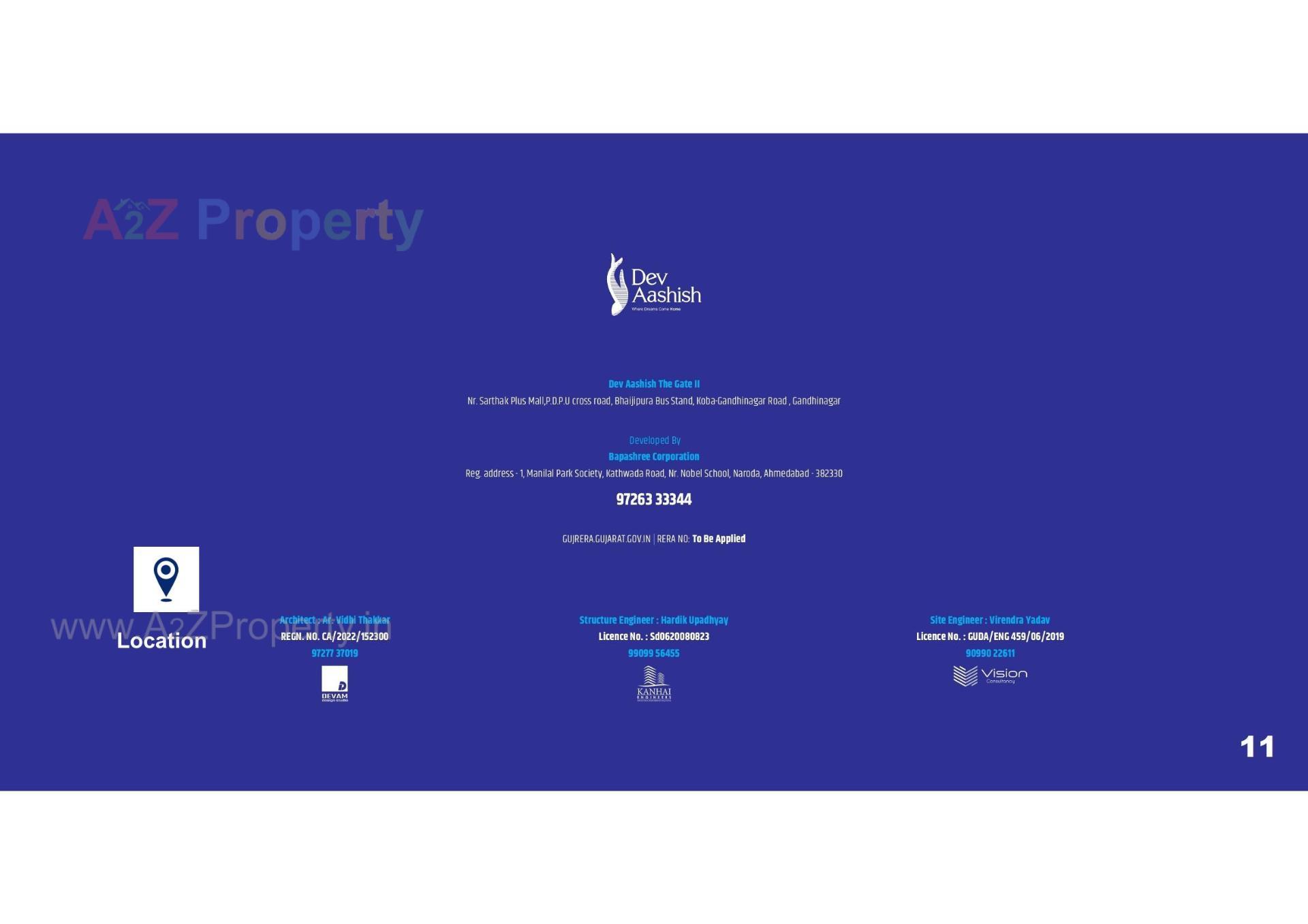  of real estate project Dev Aashish The Gate located at Gandhinagar, Gandhinagar, Gujarat