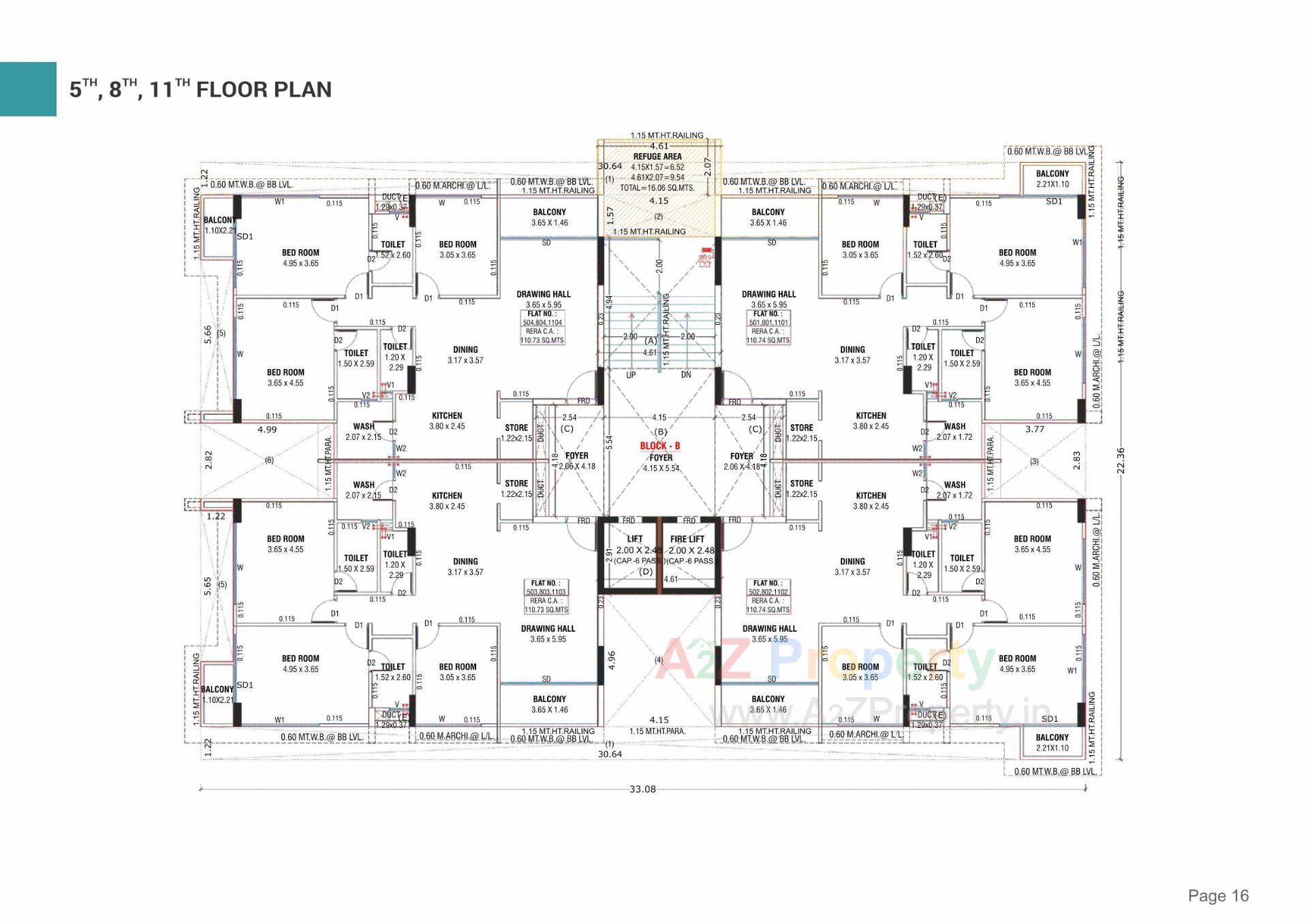 Layout of real estate project Dev Pinnacle located at Koteshawar, Gandhinagar, Gujarat