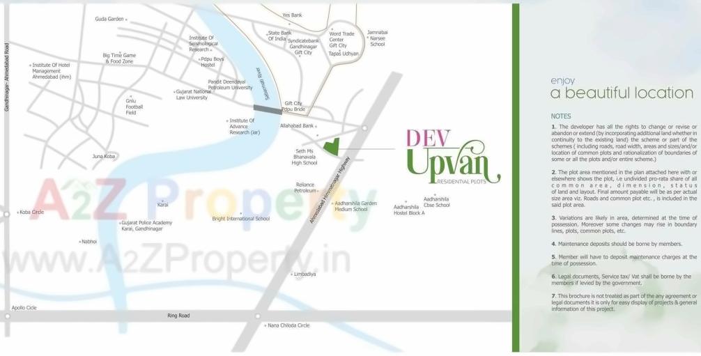  of real estate project Dev Upvan located at Gandhinagar, Gandhinagar, Gujarat