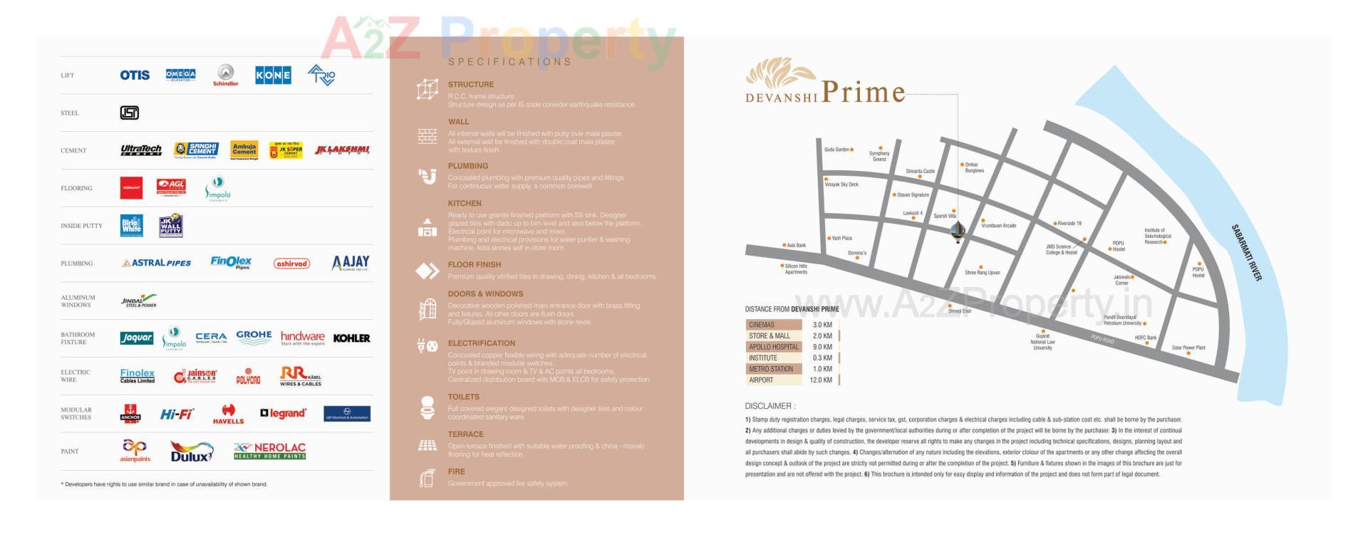  of real estate project Devanshi Prime located at Raysan, Gandhinagar, Gujarat