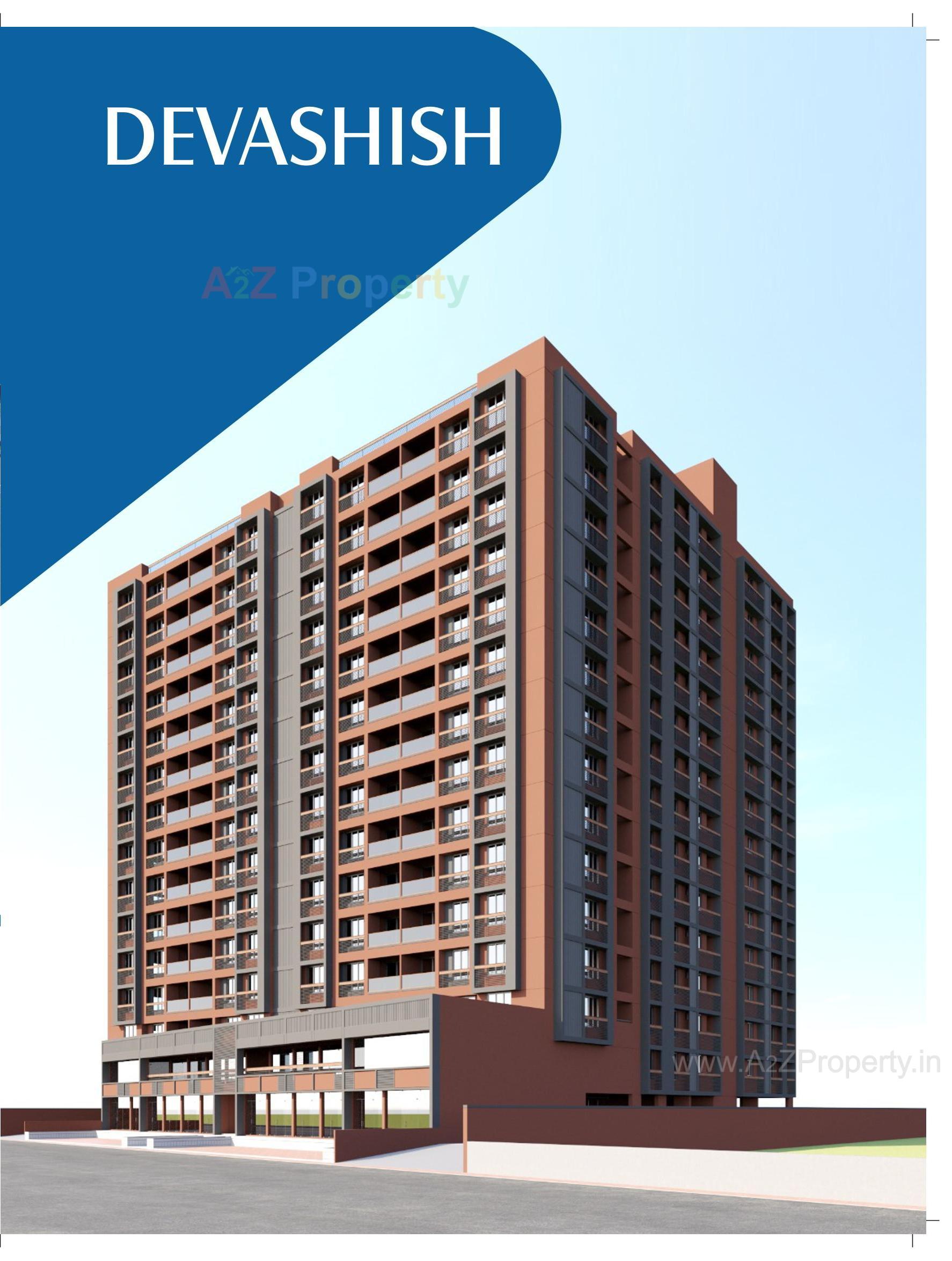 3D Elevation of real estate project Devashish located at Gandhinagar, Gandhinagar, Gujarat