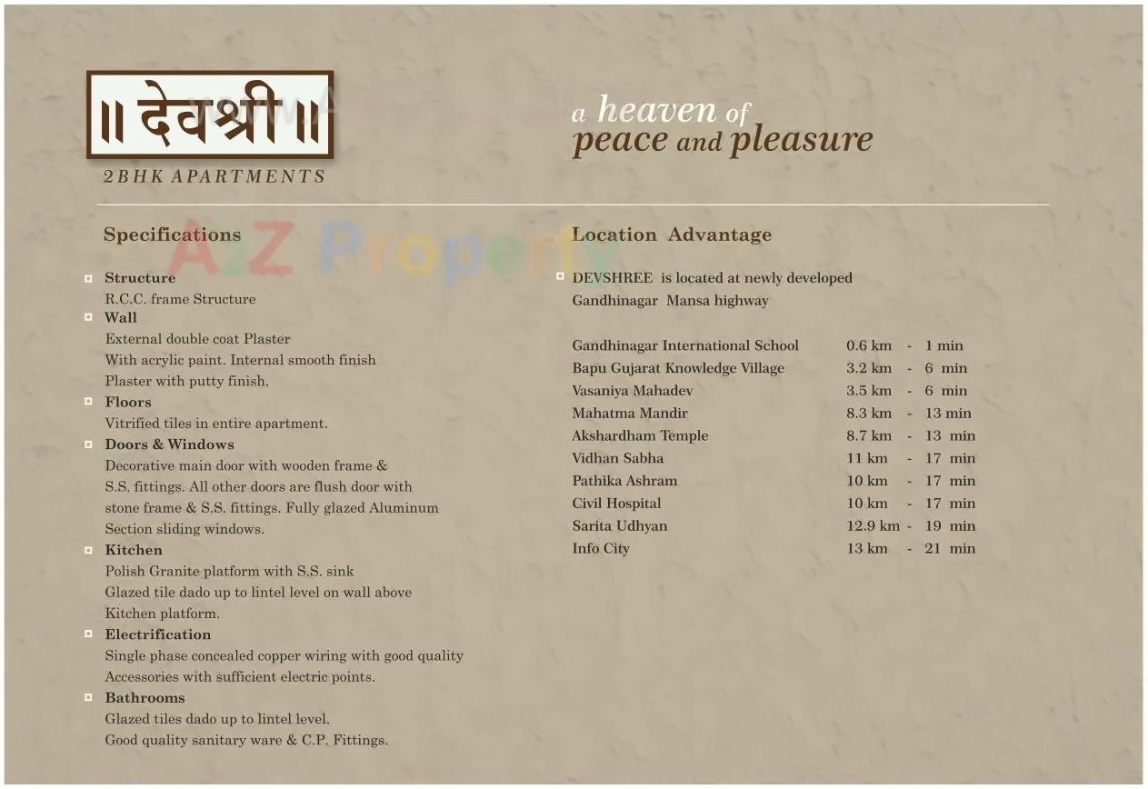  of real estate project Devshree located at Randheja, Gandhinagar, Gujarat