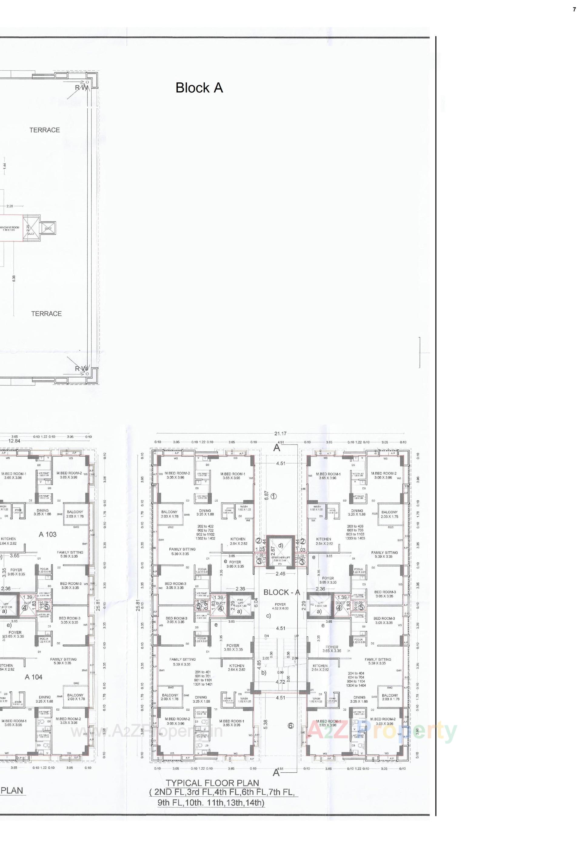 Layout of real estate project Devsiddhi Felicia located at Randesan, Gandhinagar, Gujarat