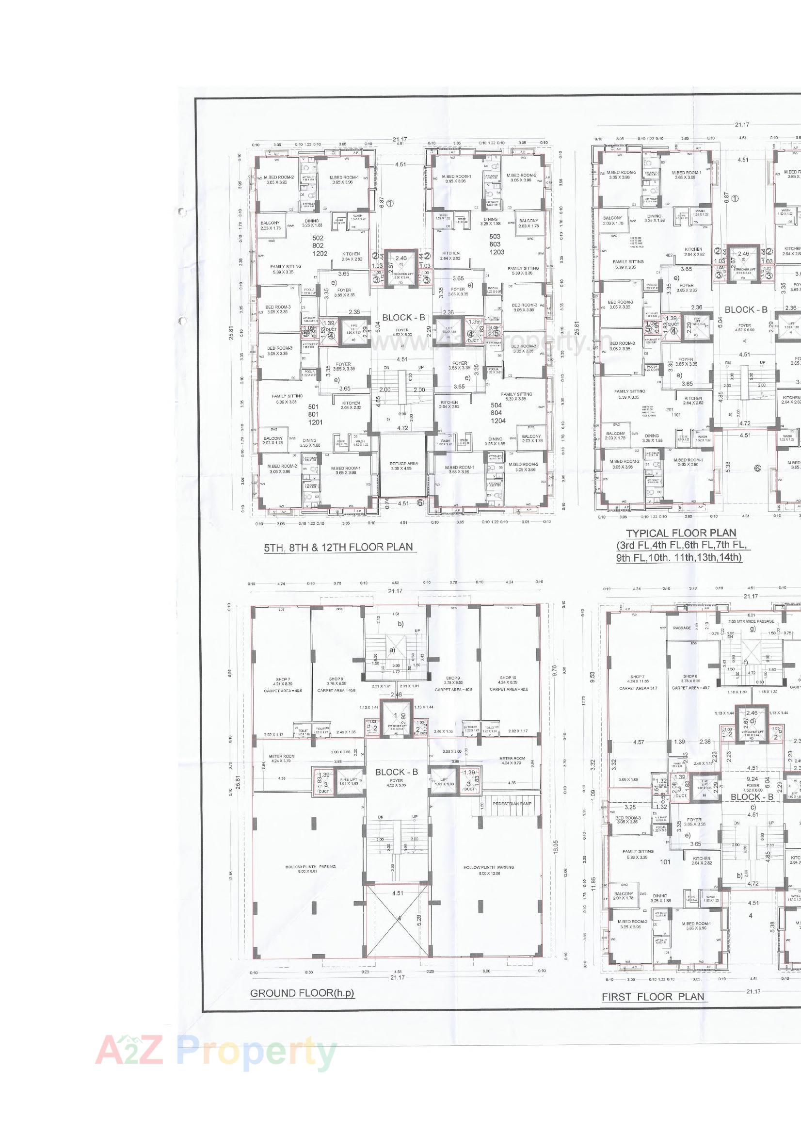 Layout of real estate project Devsiddhi Felicia located at Randesan, Gandhinagar, Gujarat