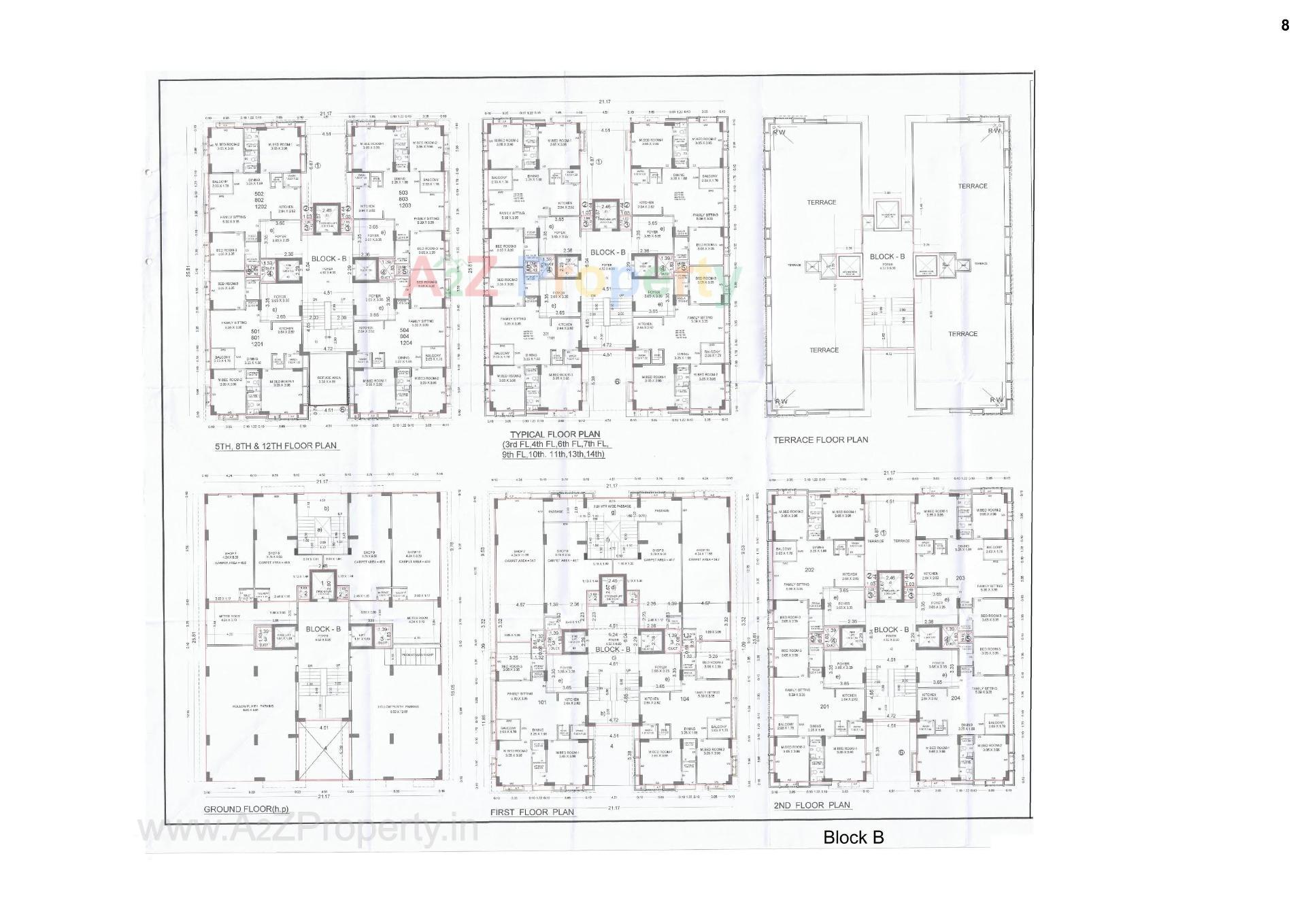 Layout of real estate project Devsiddhi Felicia located at Randesan, Gandhinagar, Gujarat