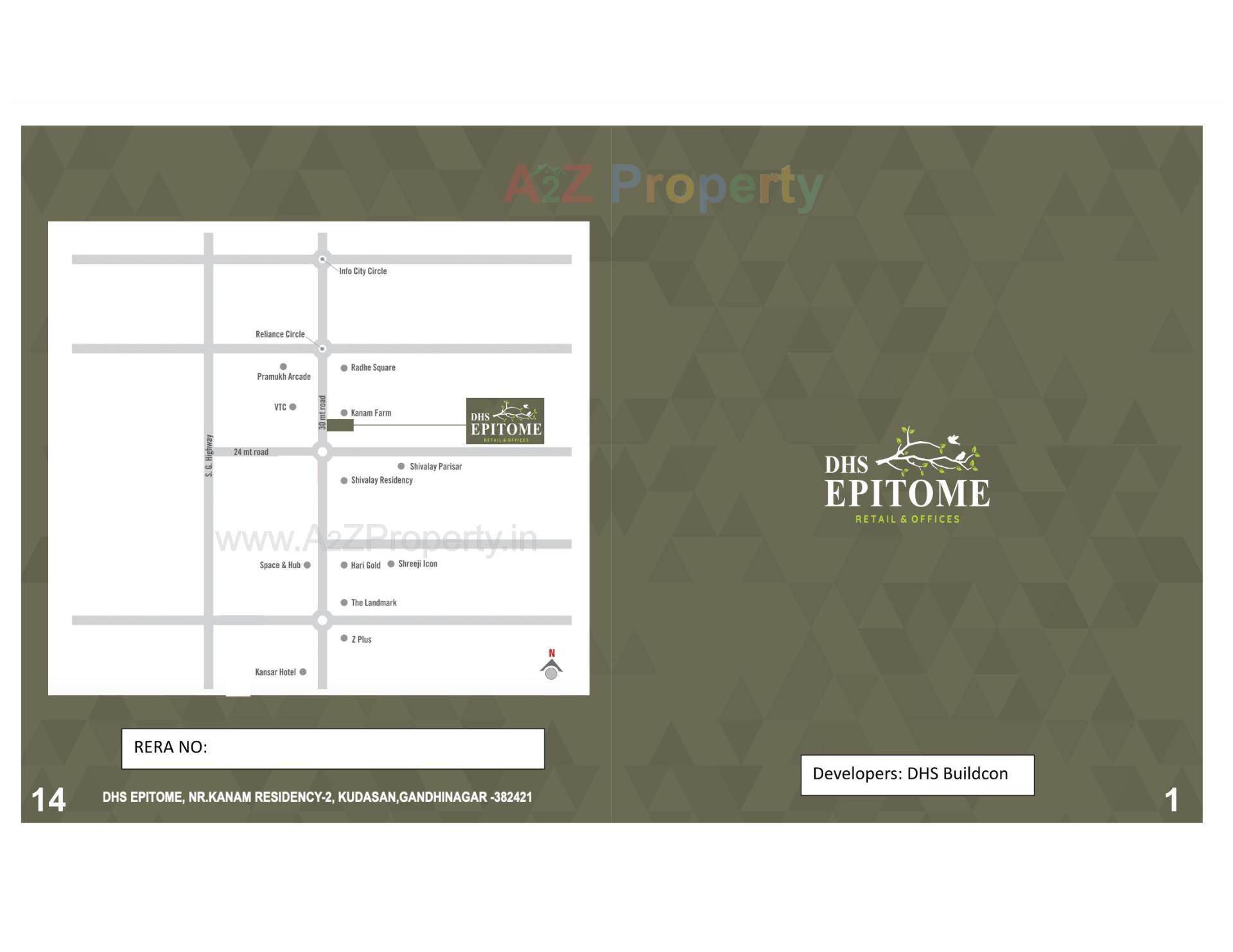  of real estate project Dhs Epitome located at Gandhinagar, Gandhinagar, Gujarat