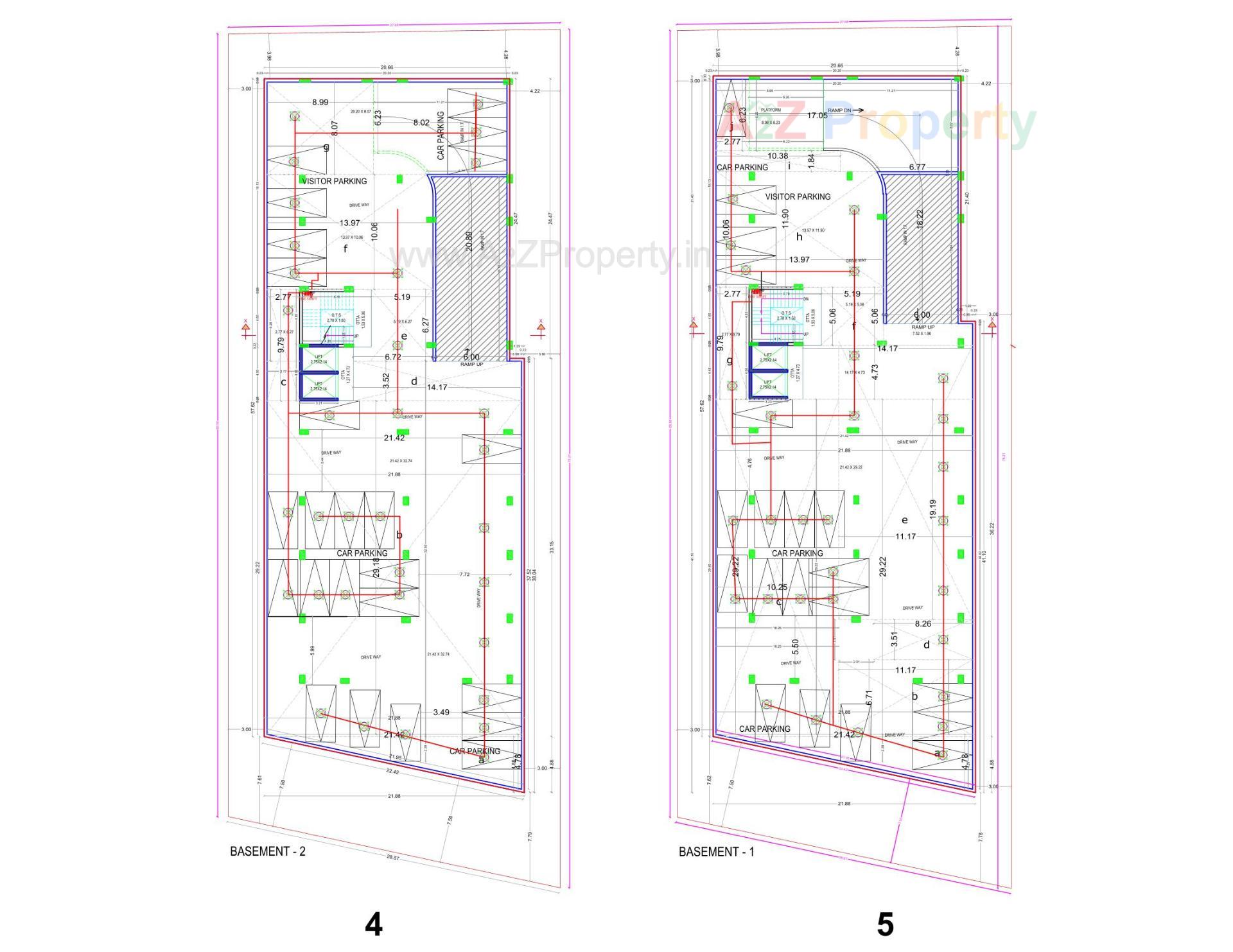 Layout of real estate project Dhs Epitome located at Gandhinagar, Gandhinagar, Gujarat