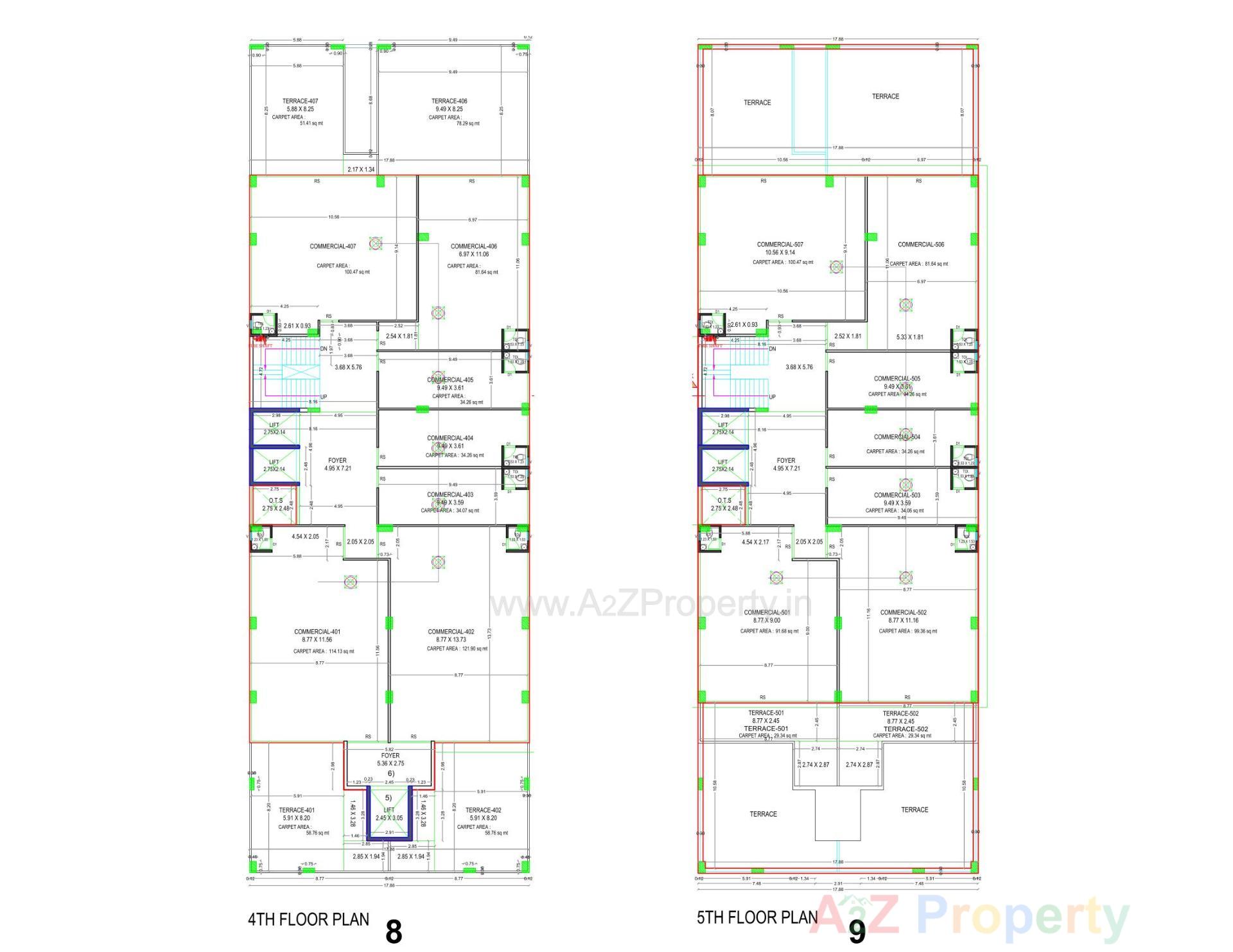 Layout of real estate project Dhs Epitome located at Gandhinagar, Gandhinagar, Gujarat