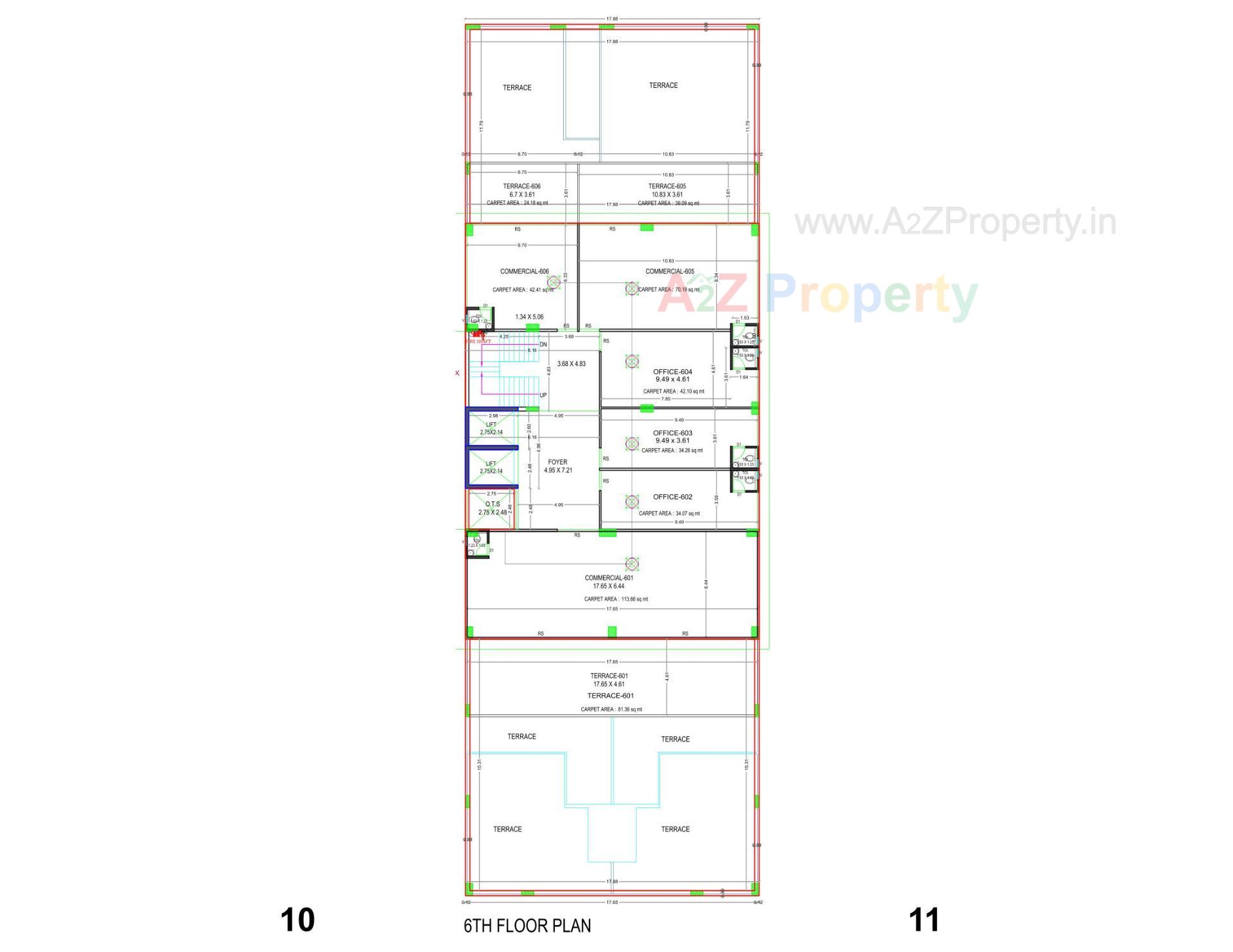 Layout of real estate project Dhs Epitome located at Gandhinagar, Gandhinagar, Gujarat