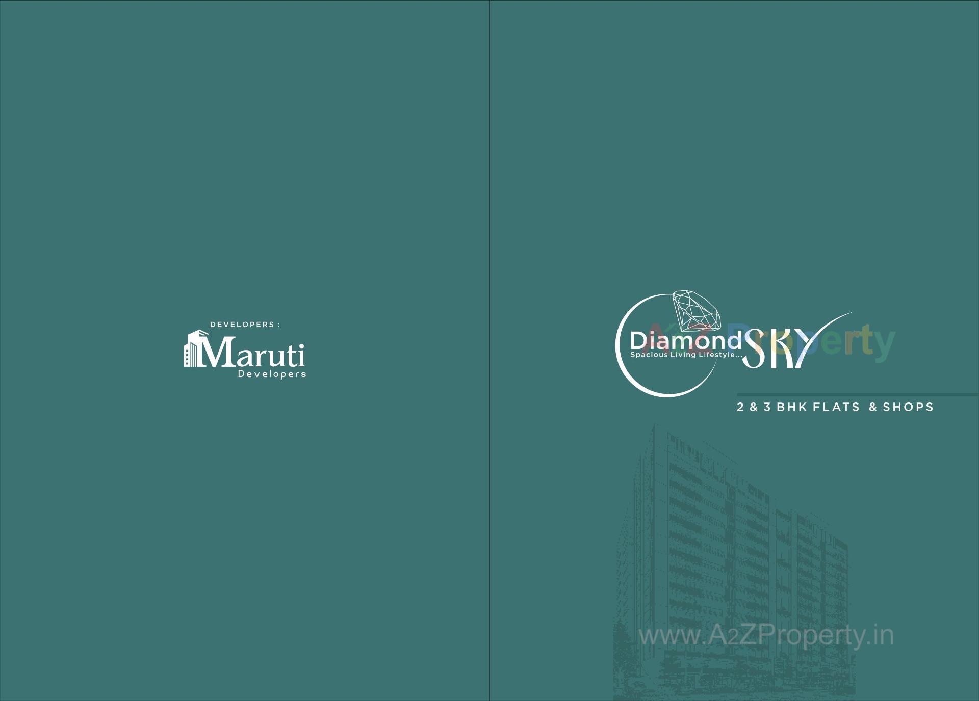  of real estate project Diamond Sky located at Adalaj, Gandhinagar, Gujarat
