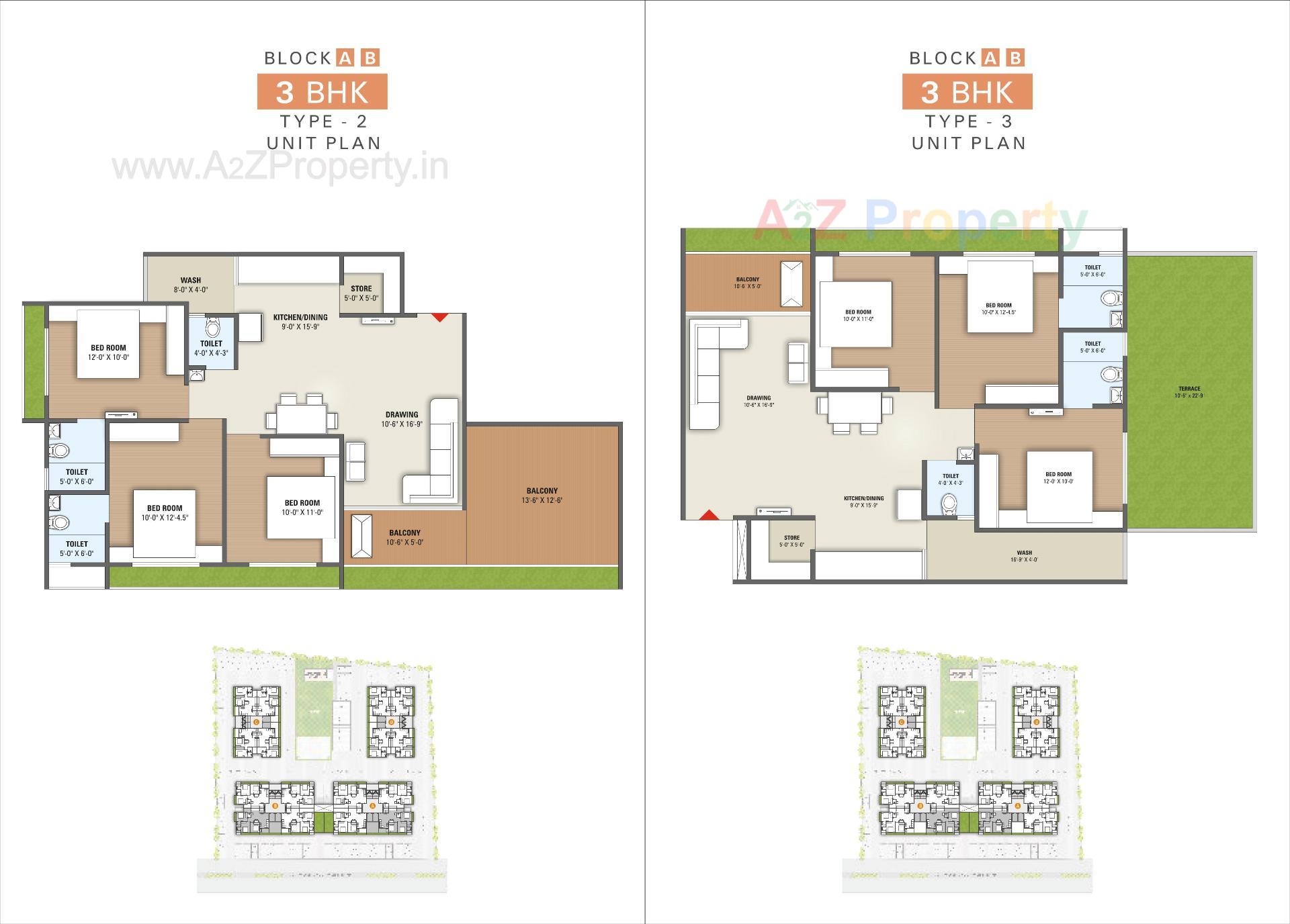 Layout of real estate project Diamond Sky located at Adalaj, Gandhinagar, Gujarat