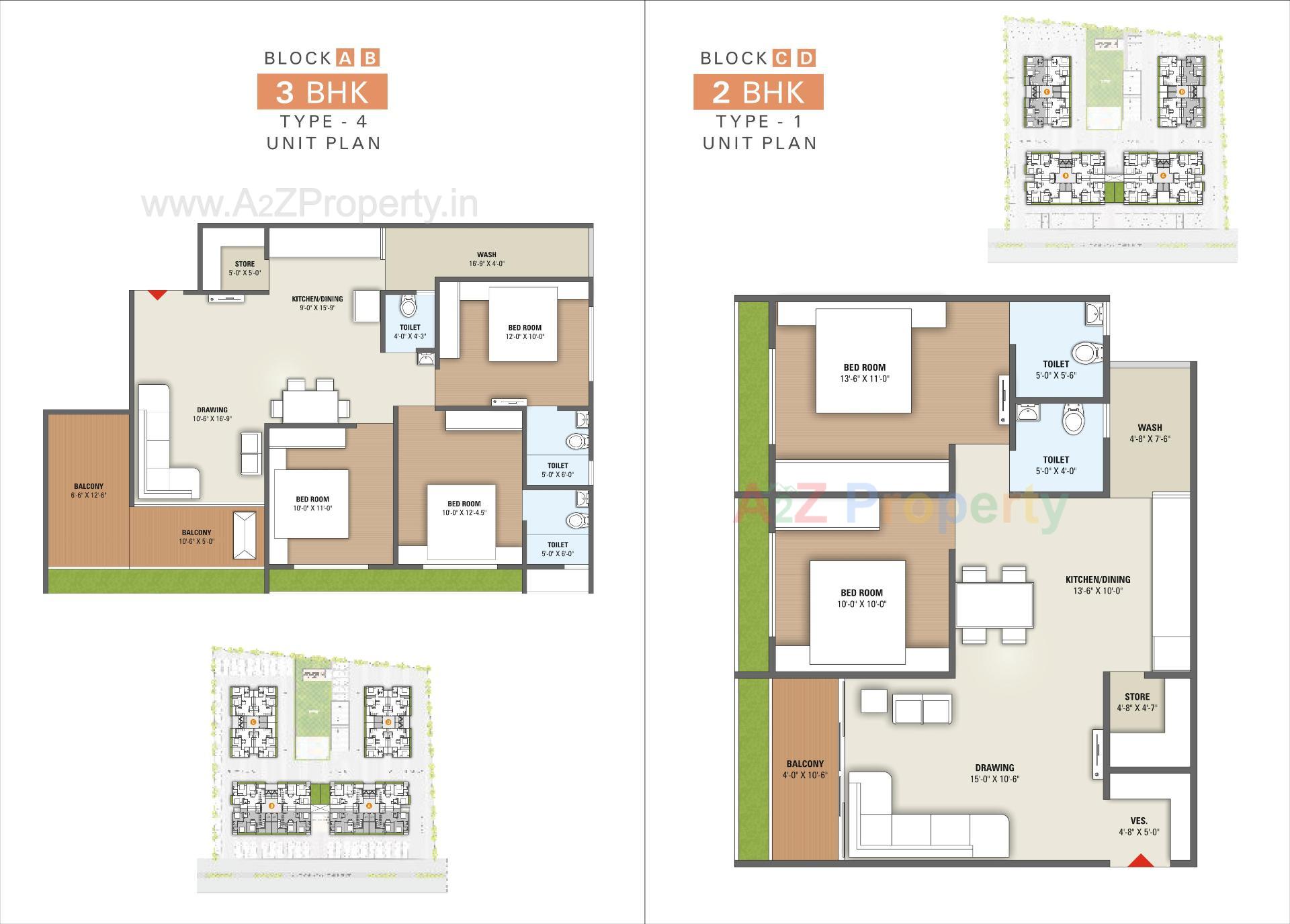 Layout of real estate project Diamond Sky located at Adalaj, Gandhinagar, Gujarat