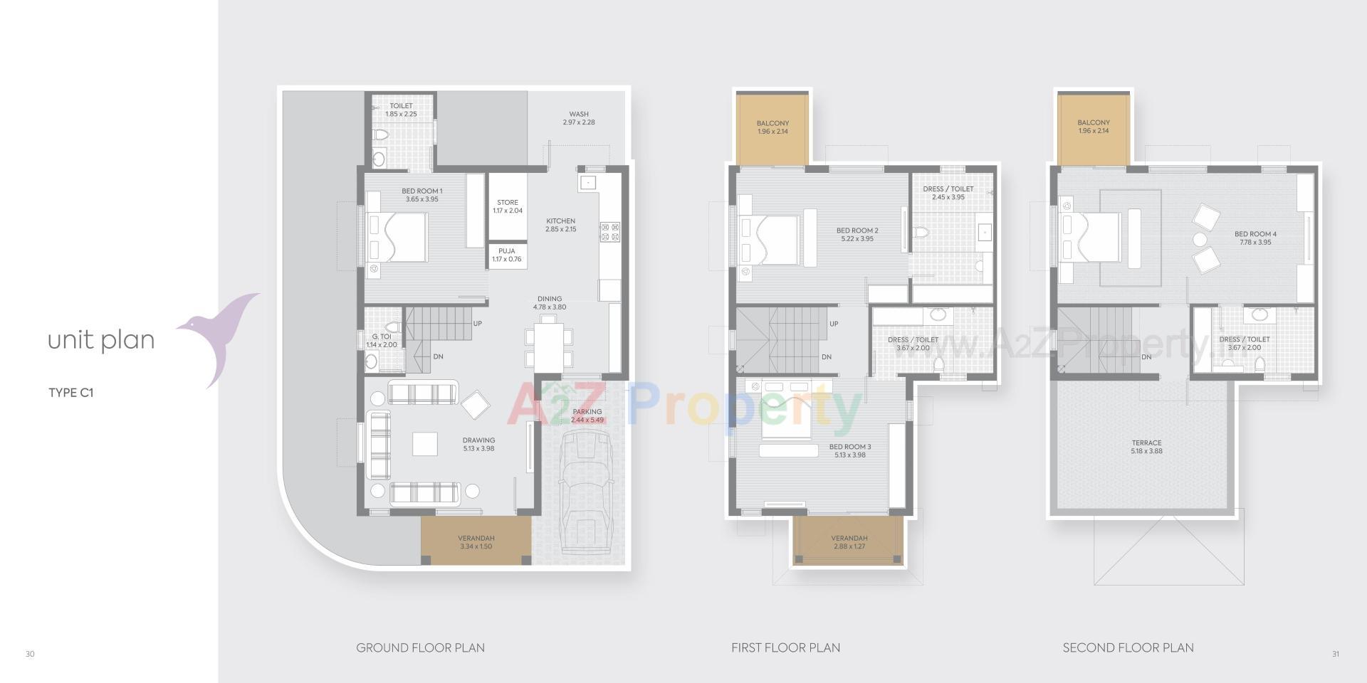 Layout of real estate project Divine located at Santej--rakanpur, Gandhinagar, Gujarat