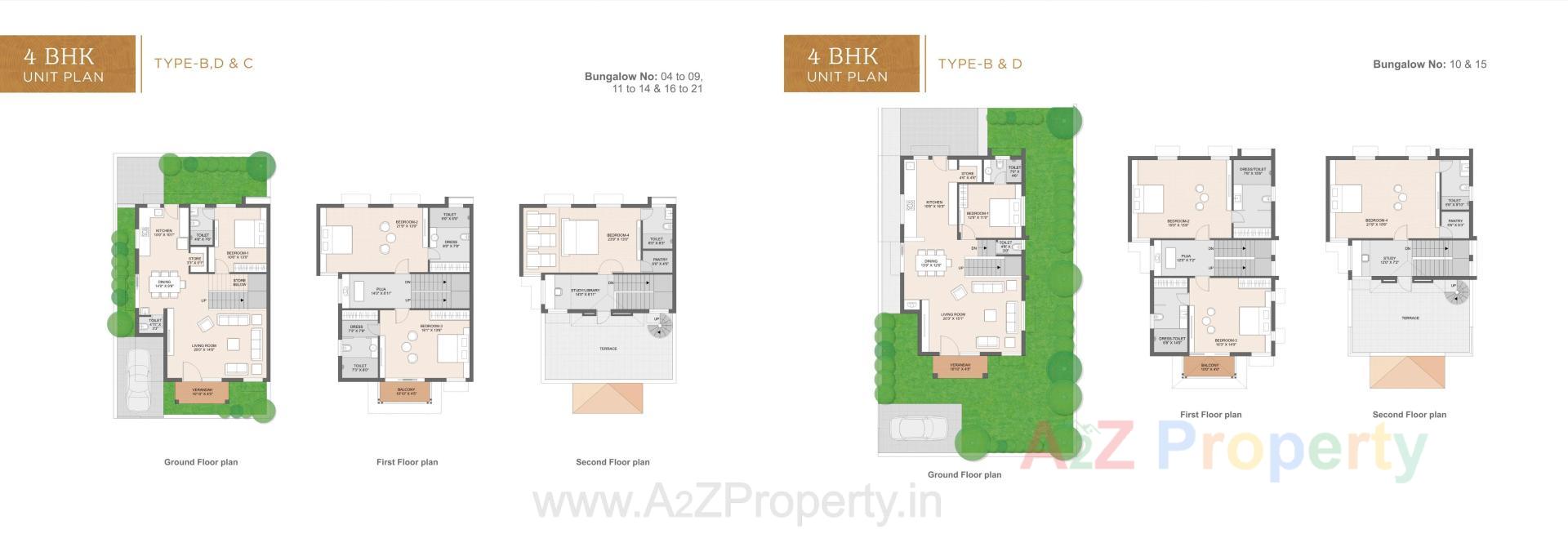 Layout of real estate project Divya Sparsh located at Palaj, Gandhinagar, Gujarat