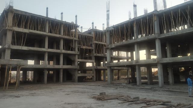 141107_const of real estate project Diwali Blessings located at Khoraj, Gandhinagar, Gujarat