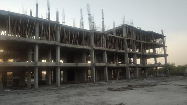 141110_const of real estate project Diwali Blessings located at Khoraj, Gandhinagar, Gujarat