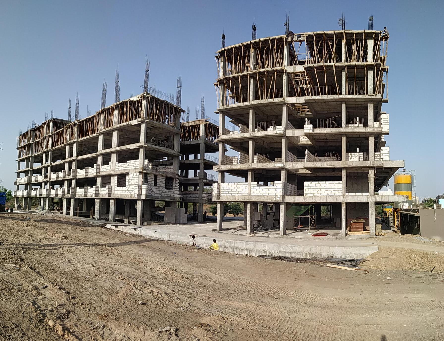 176489_const of real estate project Diwali Blessings located at Khoraj, Gandhinagar, Gujarat