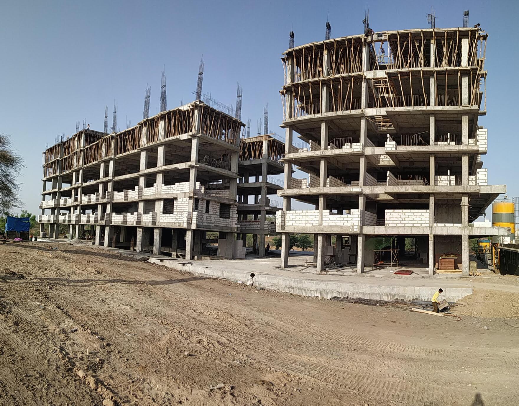 176493_const of real estate project Diwali Blessings located at Khoraj, Gandhinagar, Gujarat