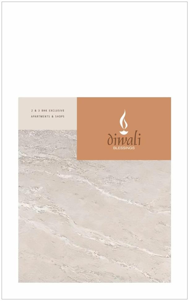  of real estate project Diwali Blessings located at Khoraj, Gandhinagar, Gujarat