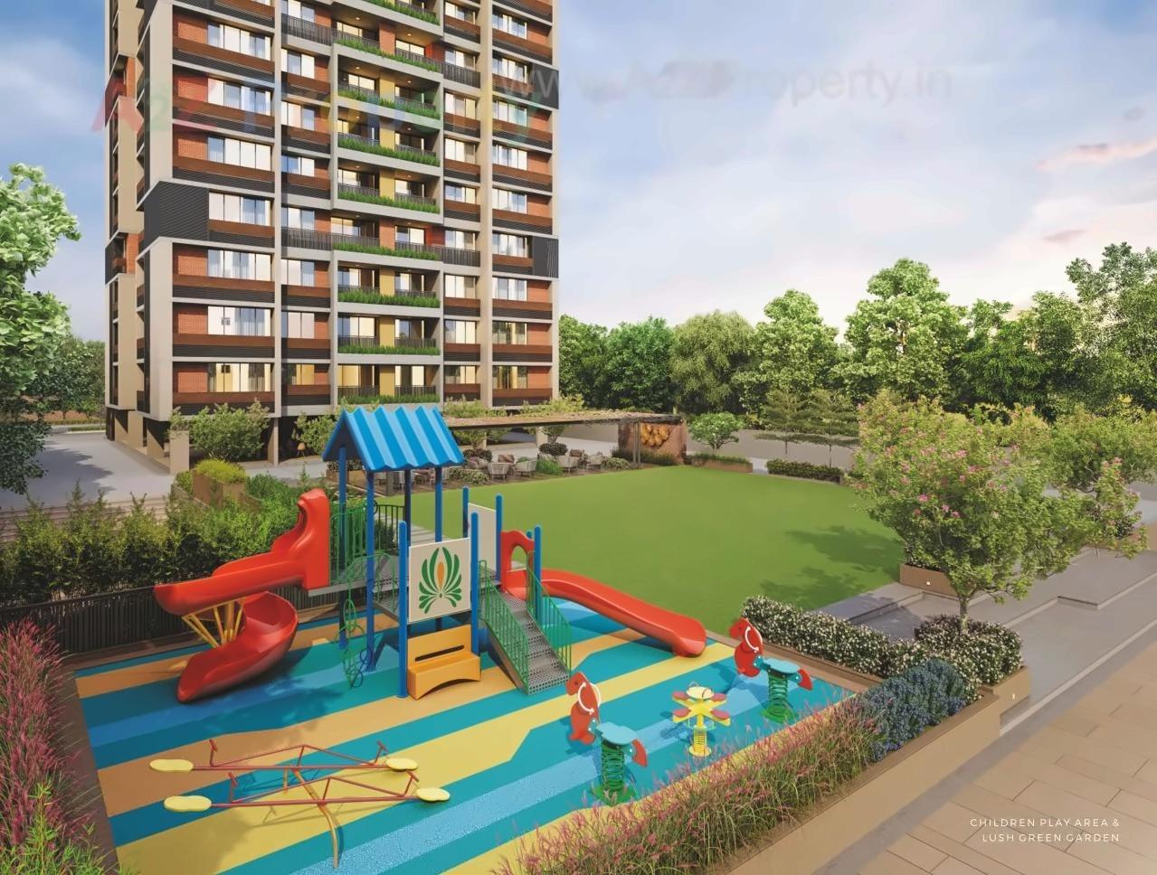 3D Elevation of real estate project Edifice located at Gandhinagar, Gandhinagar, Gujarat