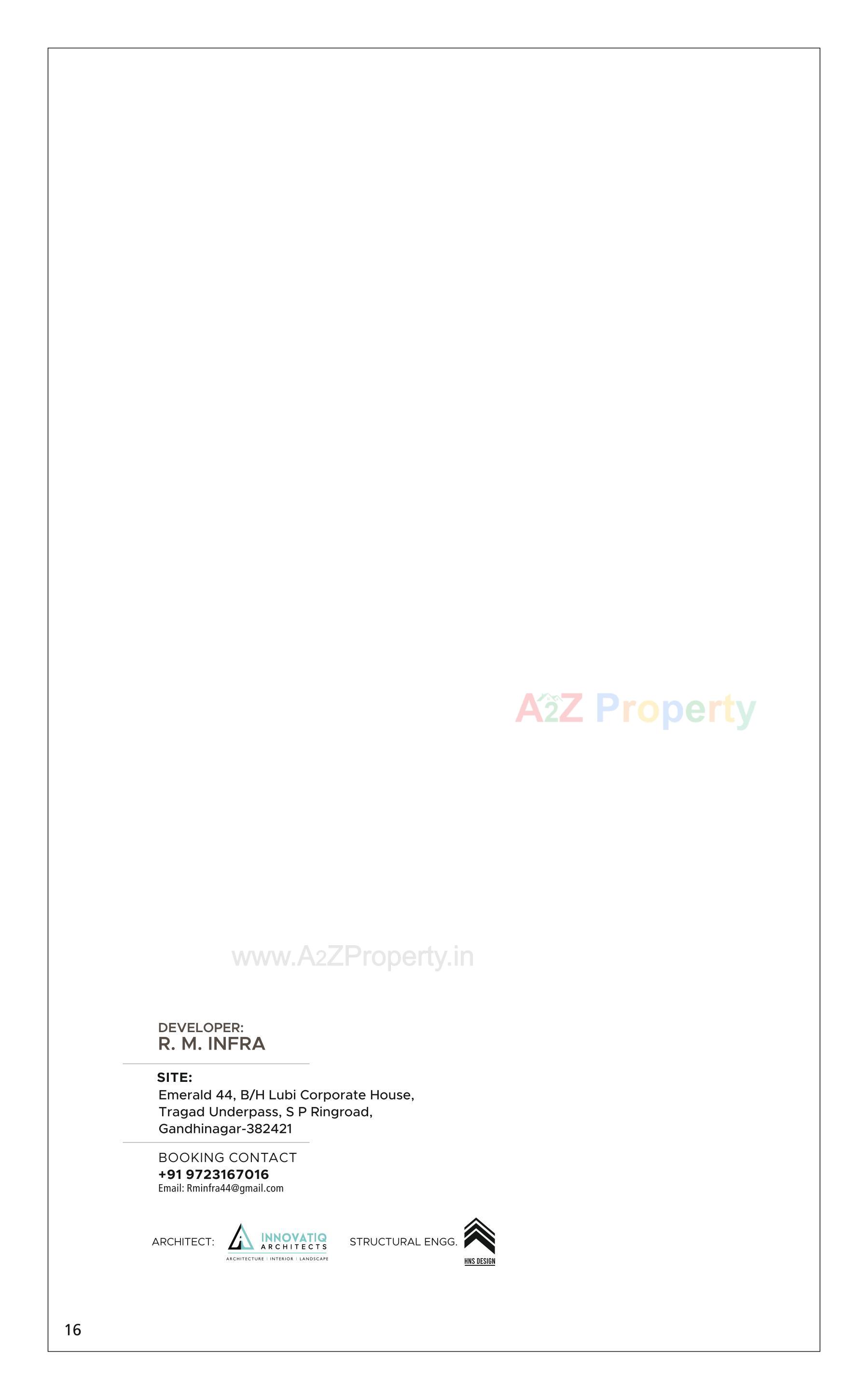  of real estate project Emerald located at Khoraj, Gandhinagar, Gujarat