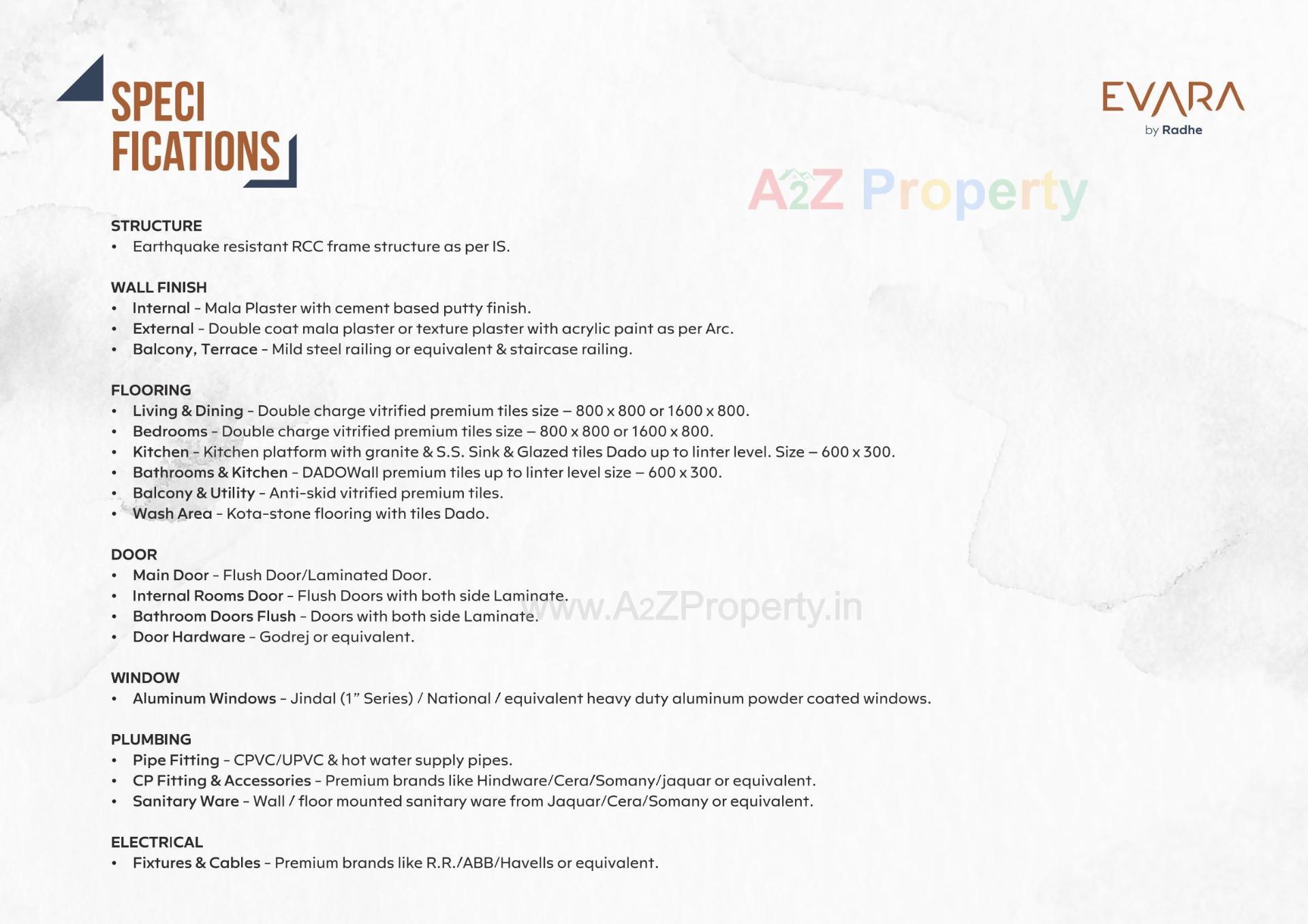  of real estate project Evara By Radhe located at Koba, Gandhinagar, Gujarat