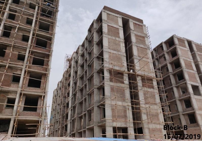 184105_const of real estate project Ews Housing located at Borisana, Gandhinagar, Gujarat