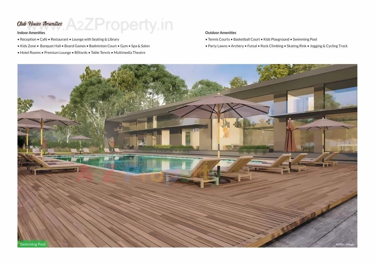 3D Elevation of real estate project Forreste located at Gandhinagar, Gandhinagar, Gujarat