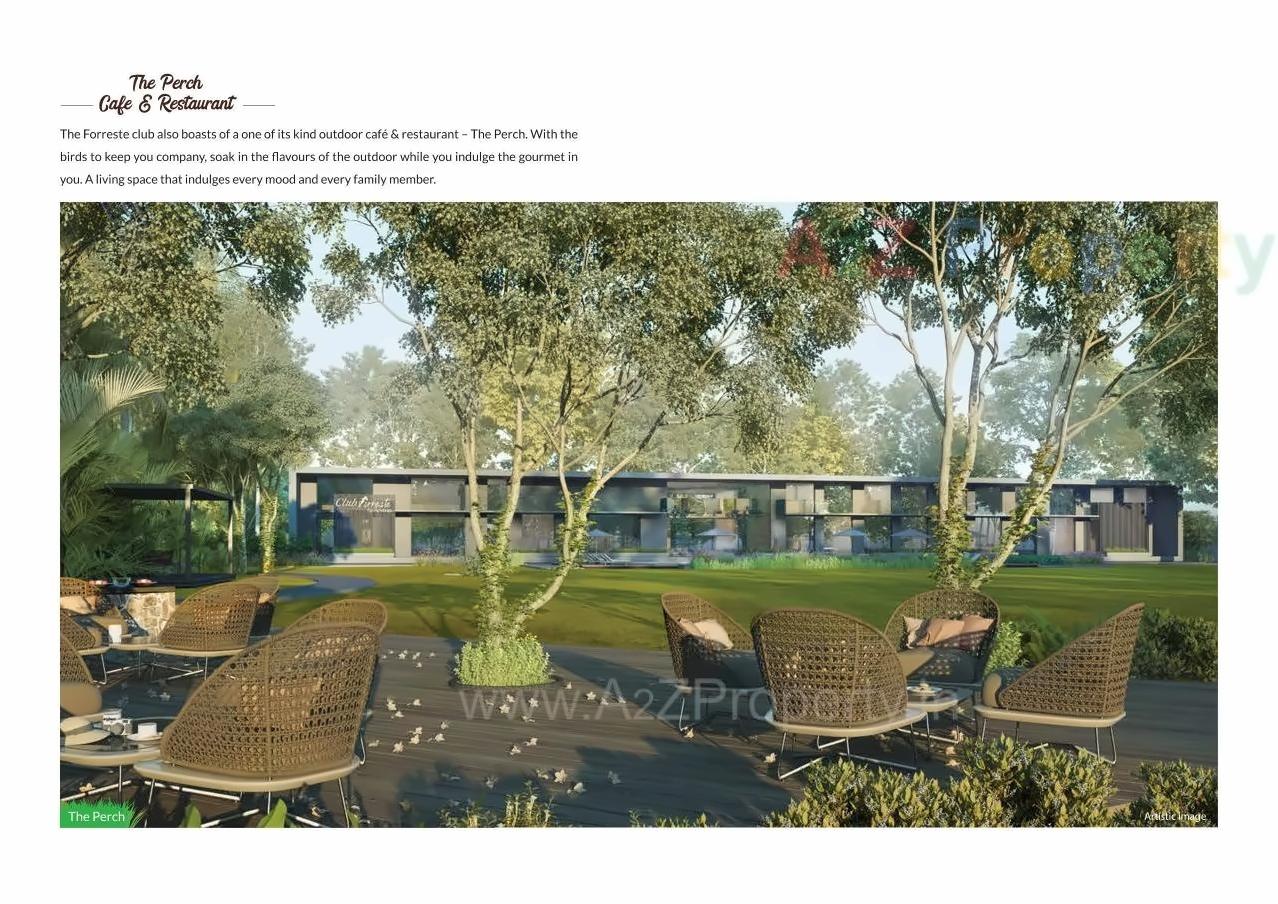 3D Elevation of real estate project Forreste located at Gandhinagar, Gandhinagar, Gujarat