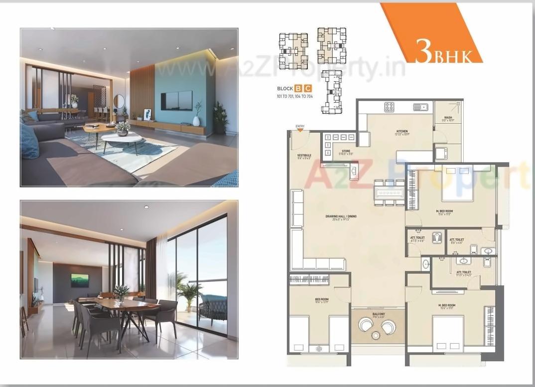 Layout of real estate project Fortune Atlantis located at Kudasan, Gandhinagar, Gujarat
