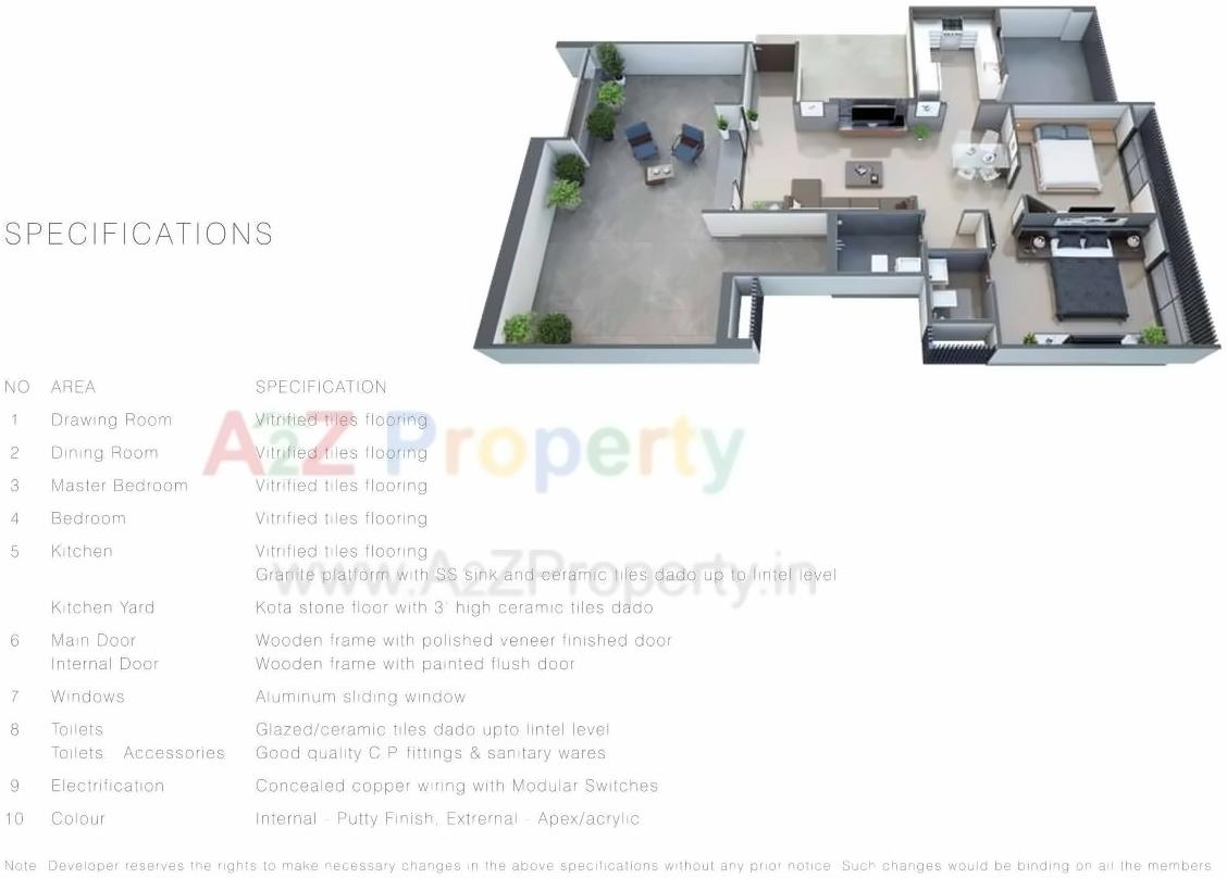 Layout of real estate project Gala Celestia located at Khoraj, Gandhinagar, Gujarat