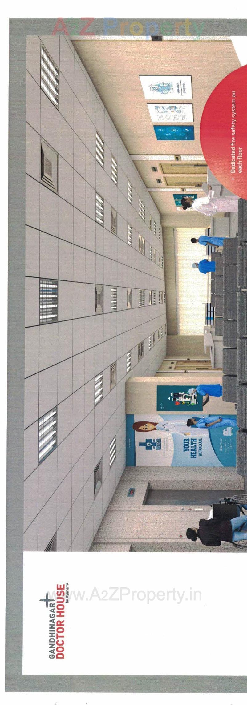 Layout of real estate project Gandhinagar Doctor House located at Por, Gandhinagar, Gujarat