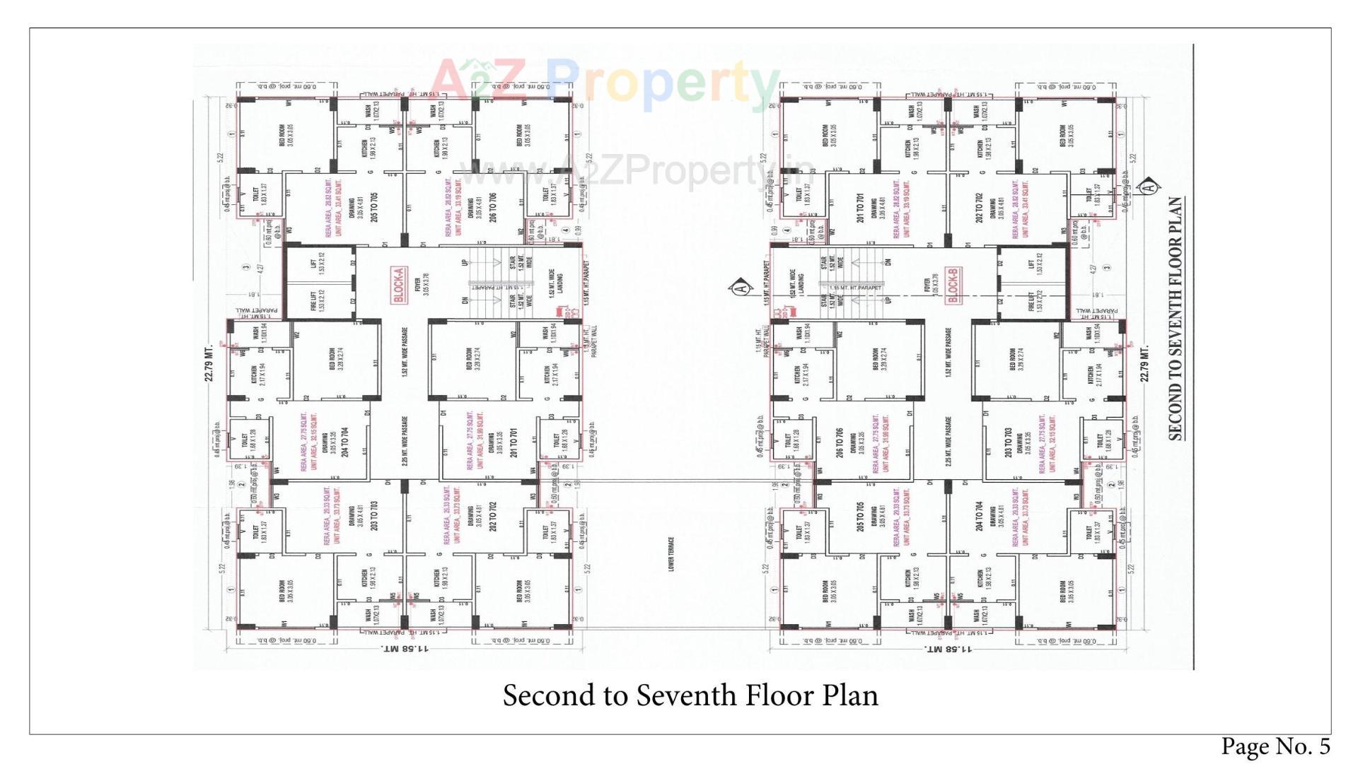 Layout of real estate project Ganesaai Homes located at Gandhinagar, Gandhinagar, Gujarat