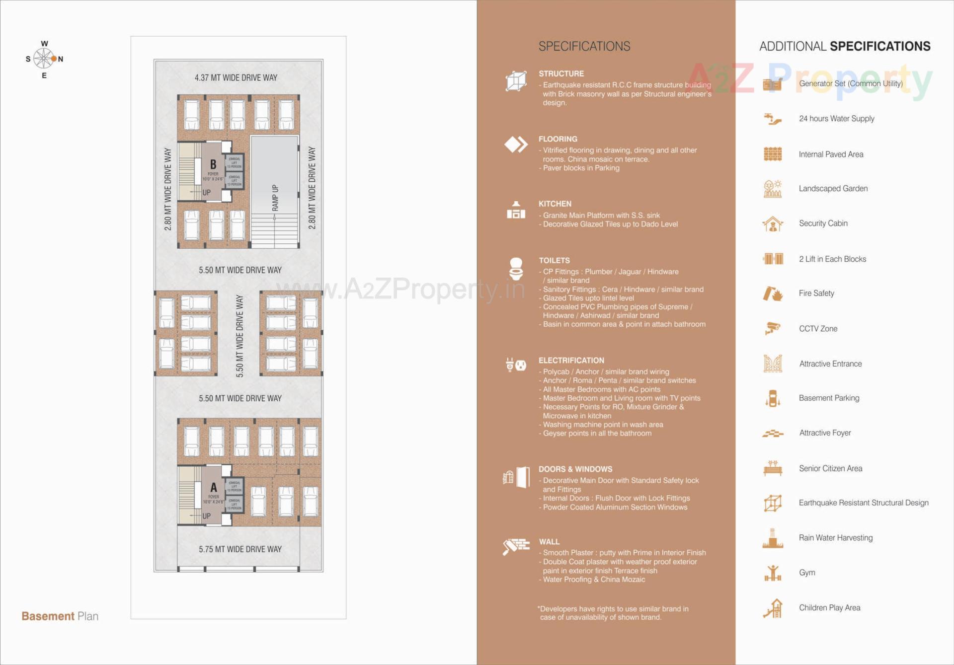  of real estate project Ganesh Flora located at Khoraj, Gandhinagar, Gujarat
