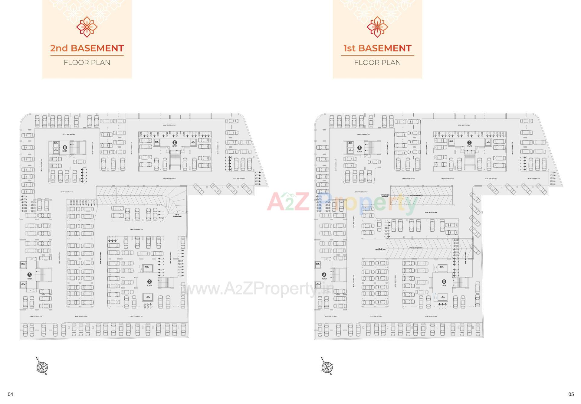 Layout of real estate project Ganesh Legacy located at Khoraj, Gandhinagar, Gujarat